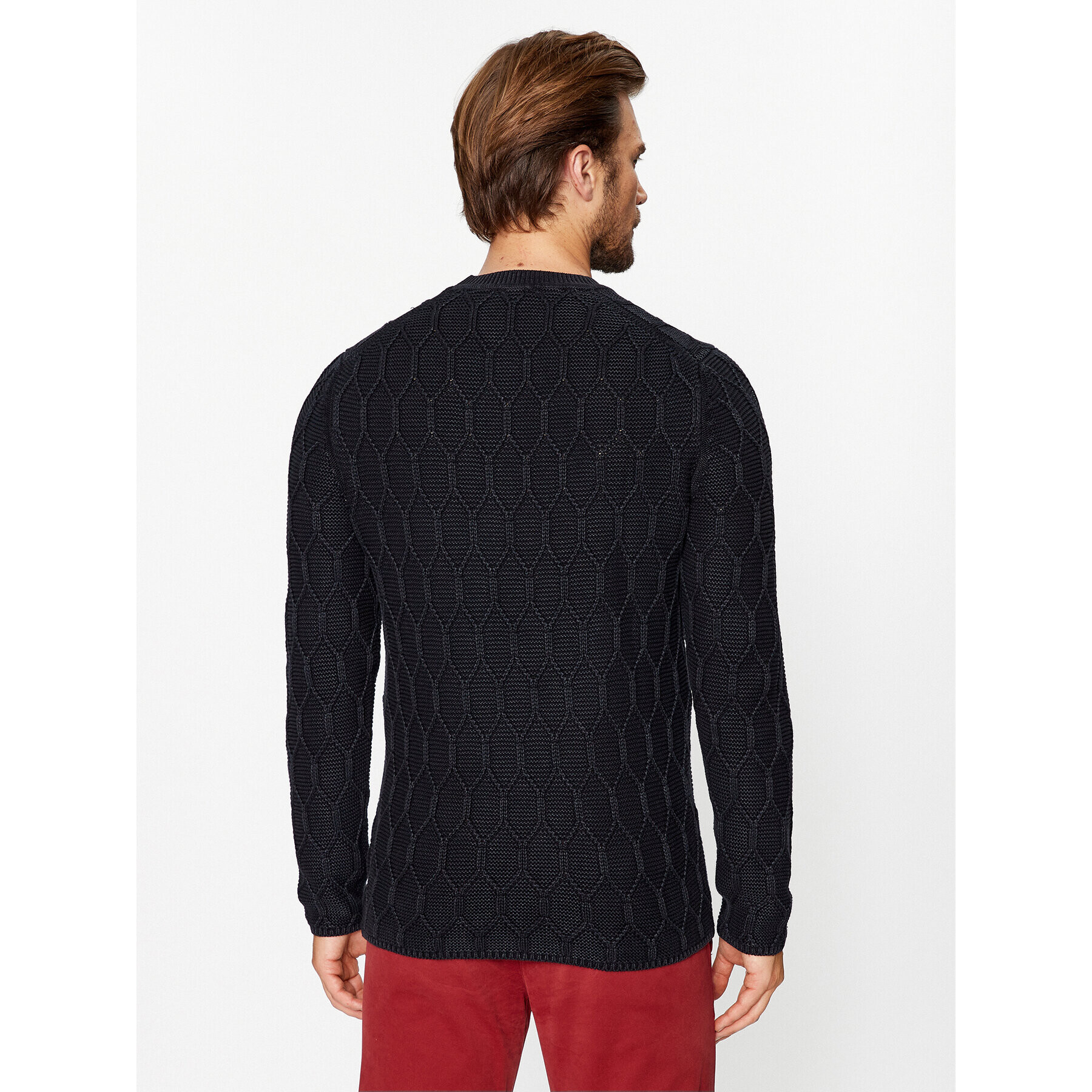 JOOP! Jeans Пуловер 30037700 Тъмносин Modern Fit - Pepit.bg