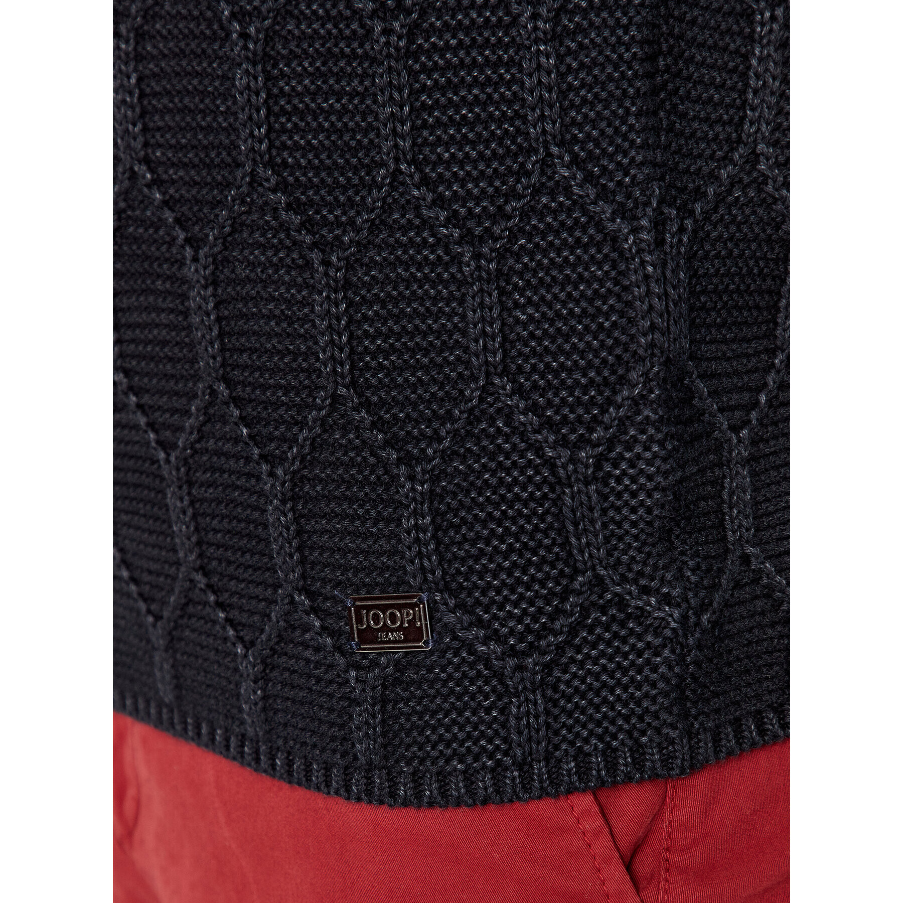 JOOP! Jeans Пуловер 30037700 Тъмносин Modern Fit - Pepit.bg