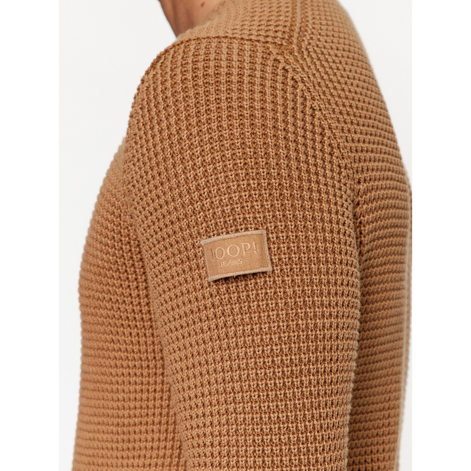 JOOP! Jeans Пуловер 30037715 Бежов Modern Fit - Pepit.bg