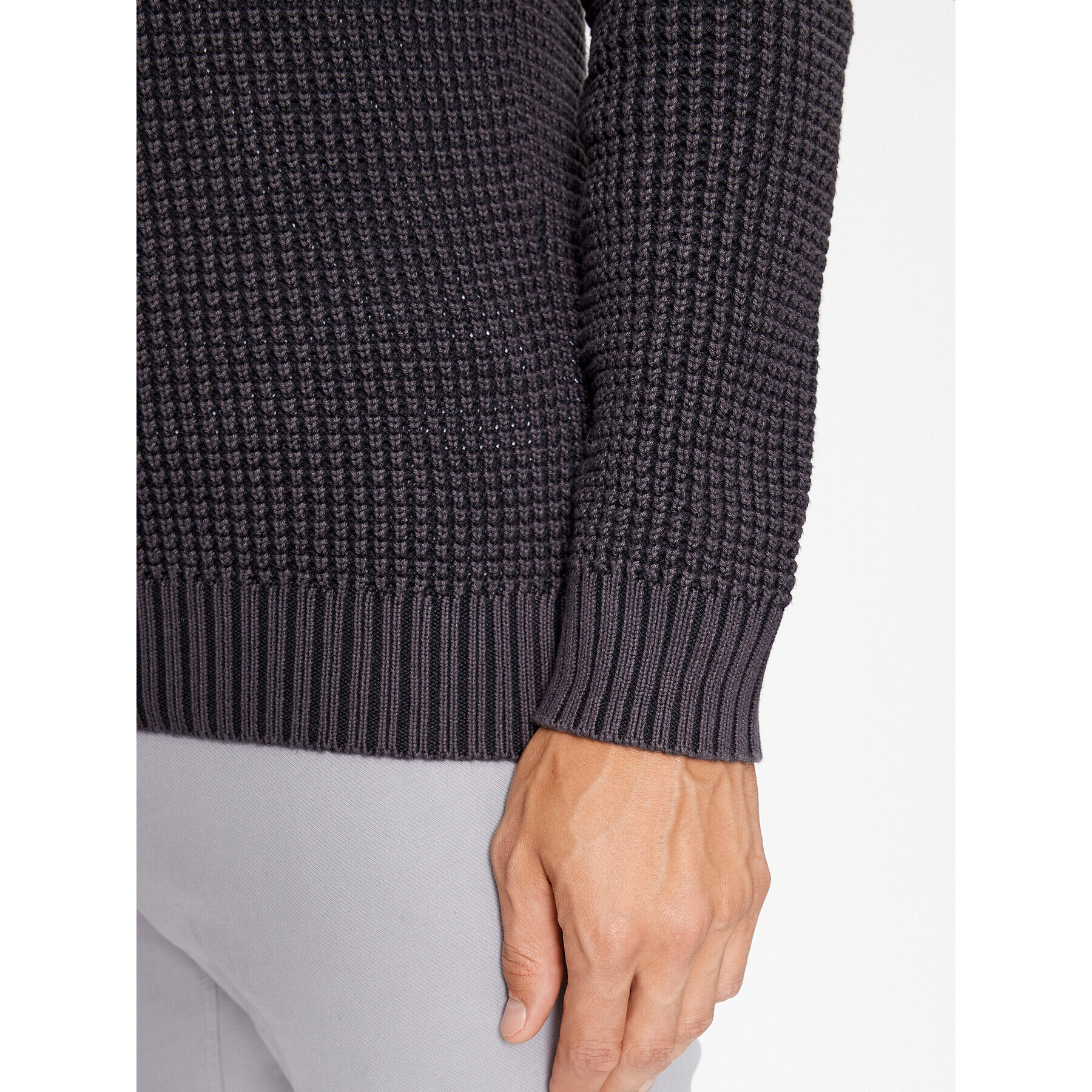 JOOP! Jeans Пуловер 30037715 Черен Modern Fit - Pepit.bg