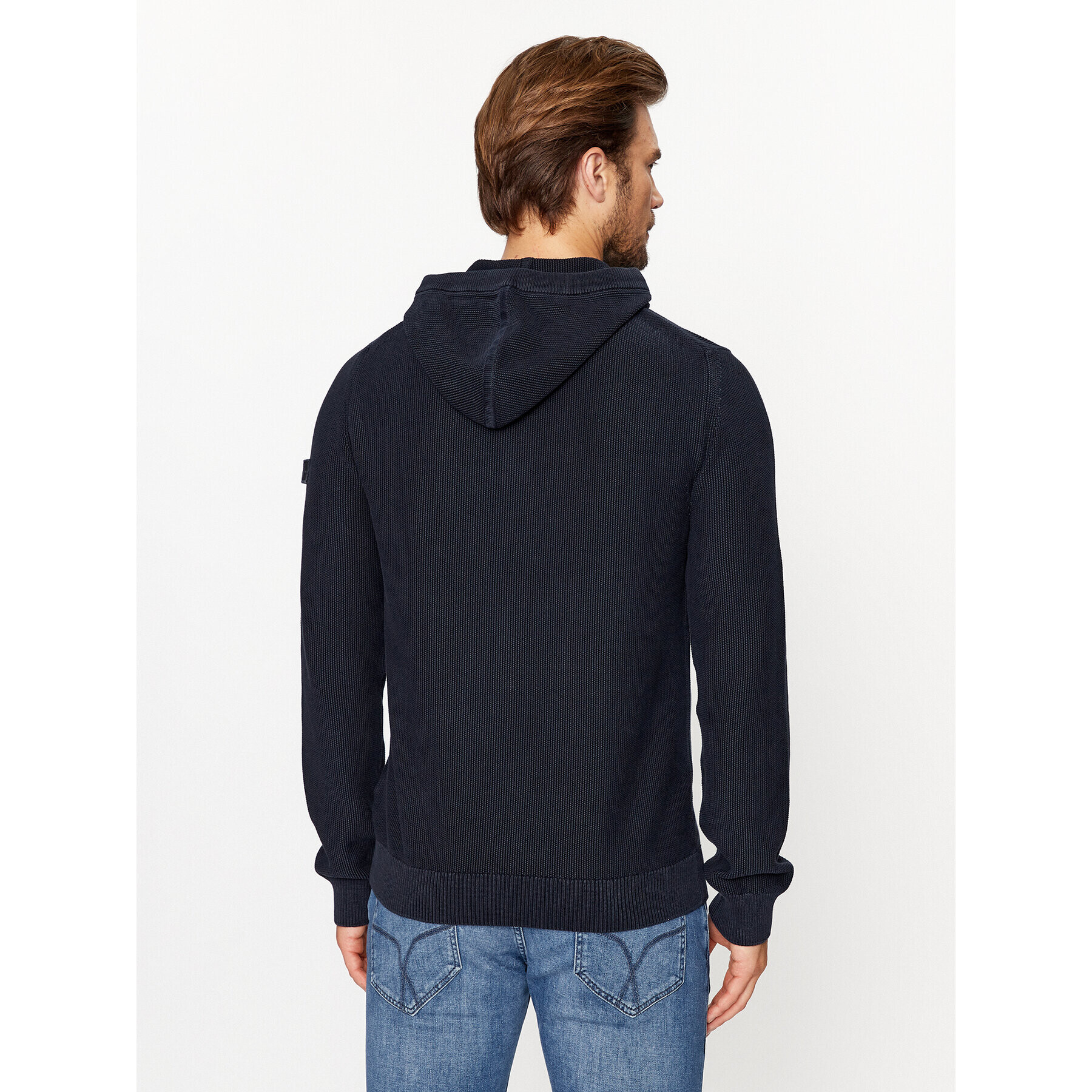 JOOP! Jeans Пуловер 30037983 Тъмносин Modern Fit - Pepit.bg