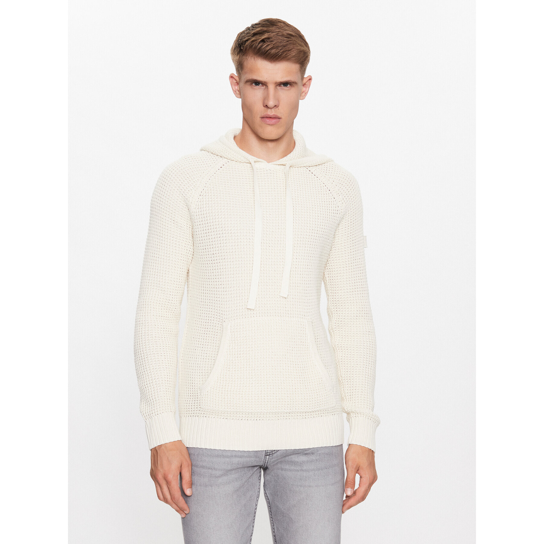 JOOP! Jeans Пуловер 30037990 Бежов Modern Fit - Pepit.bg