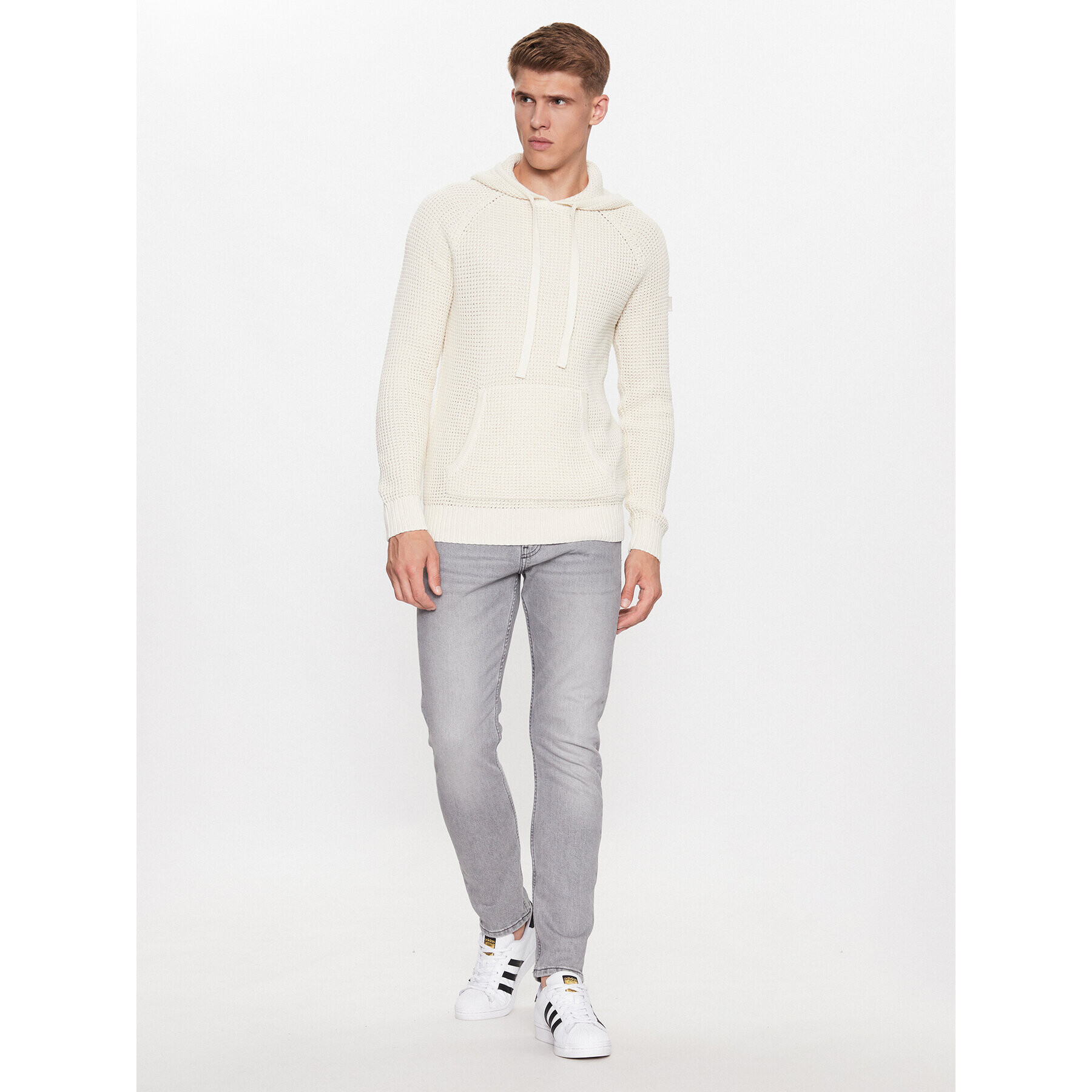 JOOP! Jeans Пуловер 30037990 Бежов Modern Fit - Pepit.bg