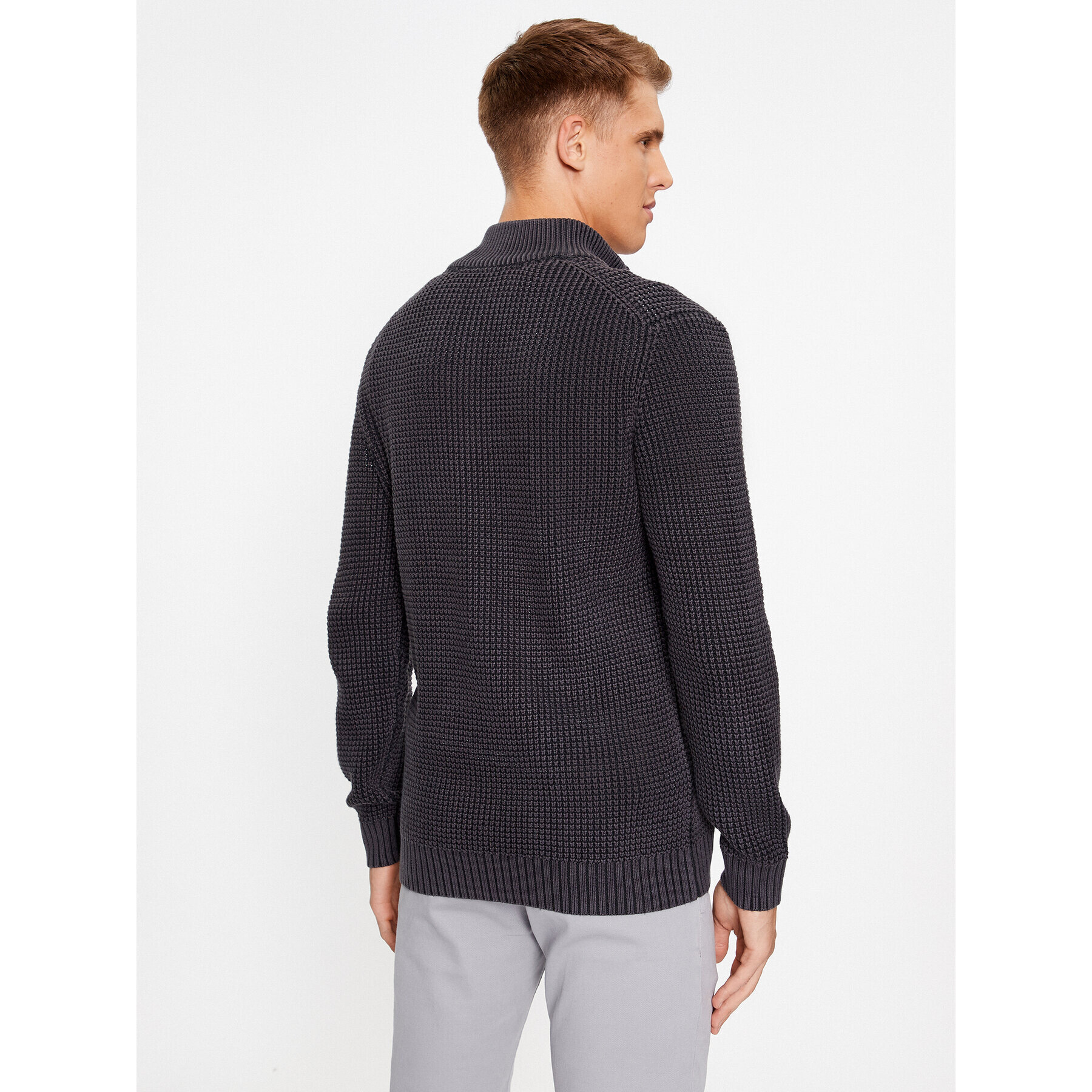 JOOP! Jeans Пуловер 30037992 Черен Modern Fit - Pepit.bg