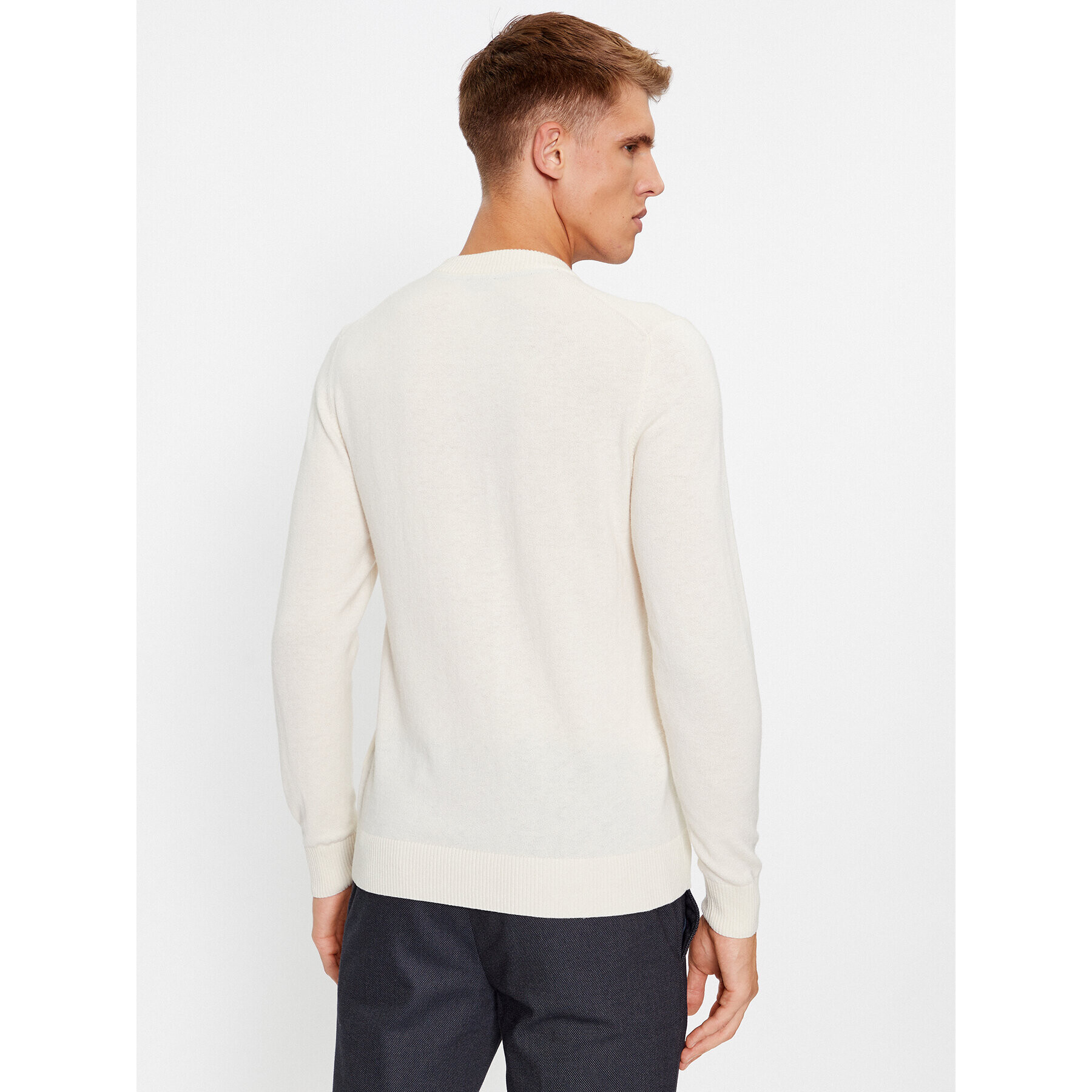 JOOP! Jeans Пуловер 30040144 Екрю Modern Fit - Pepit.bg