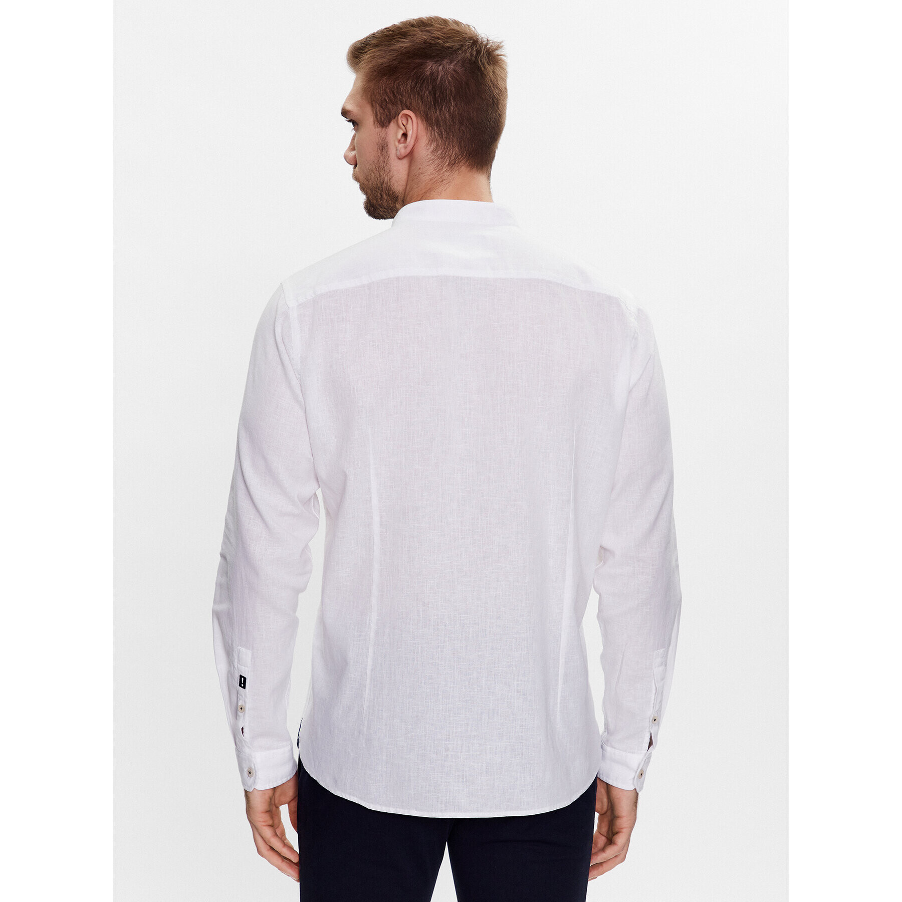JOOP! Jeans Риза 30036489 Бял Regular Fit - Pepit.bg