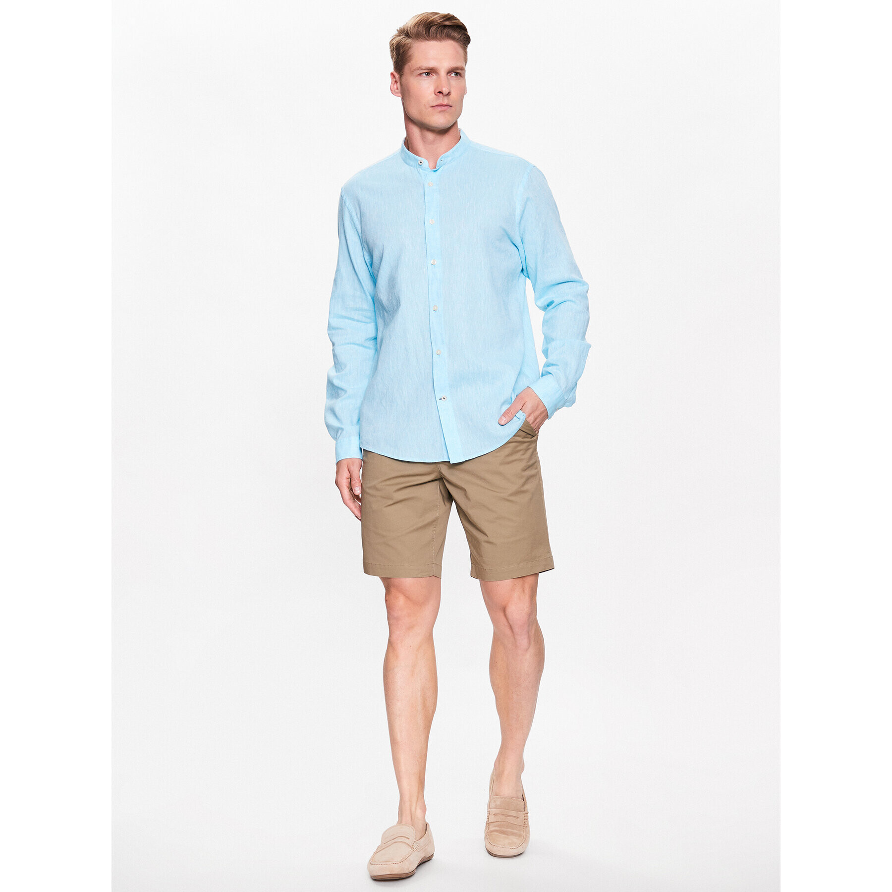 JOOP! Jeans Риза 30036489 Син Regular Fit - Pepit.bg