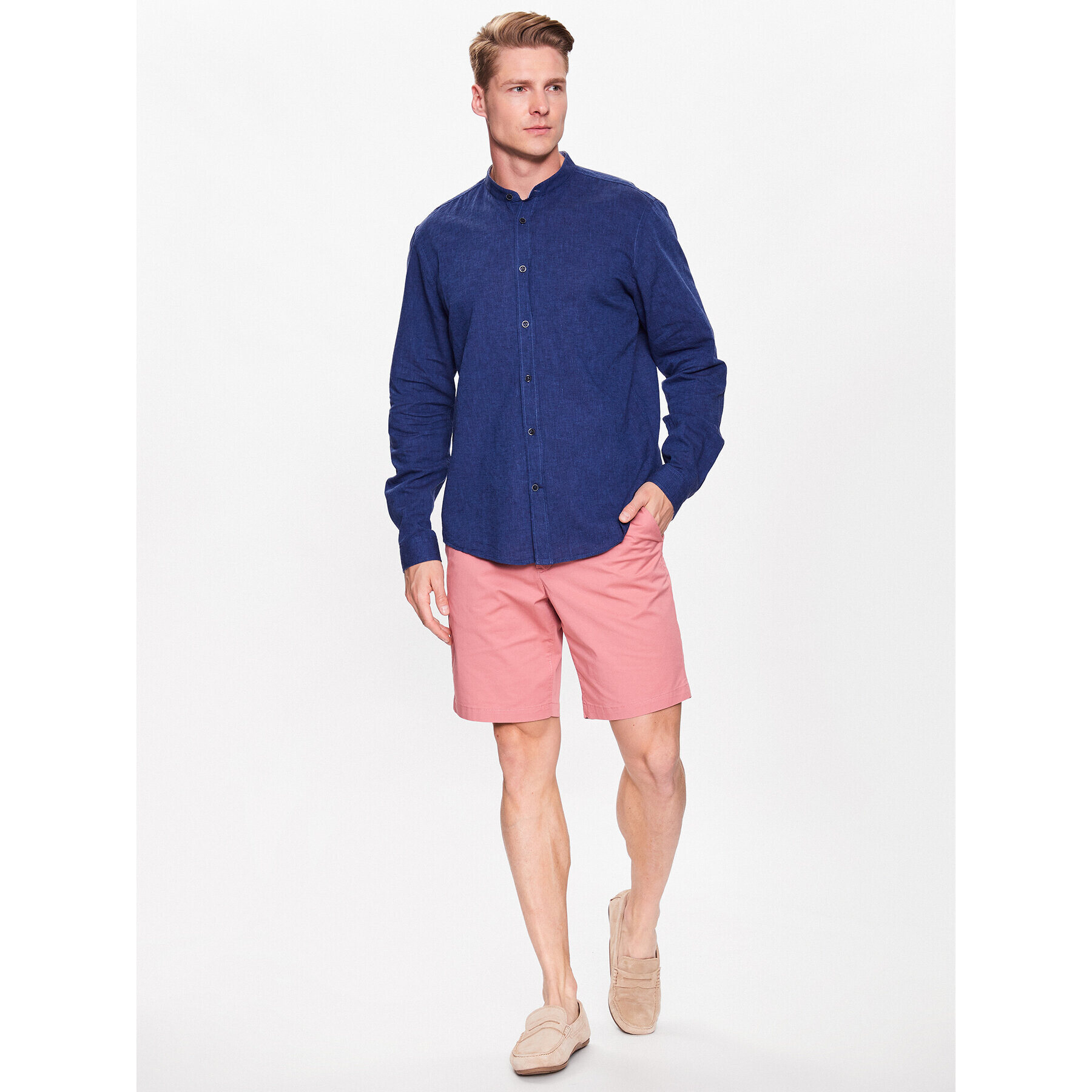 JOOP! Jeans Риза 30036489 Син Regular Fit - Pepit.bg