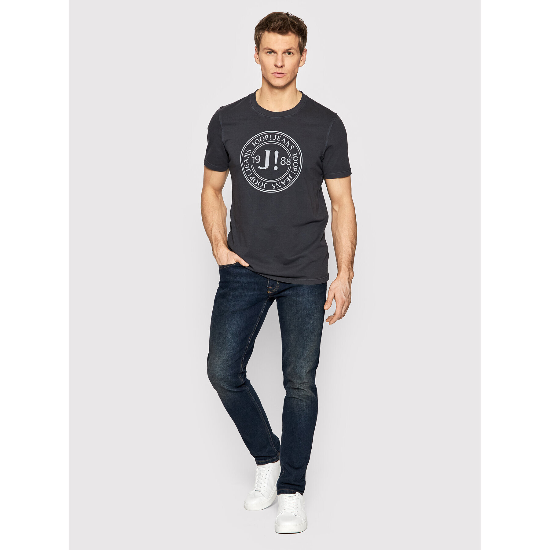 JOOP! Тишърт 15 Jj222j016 30030957 Черен Regular Fit - Pepit.bg