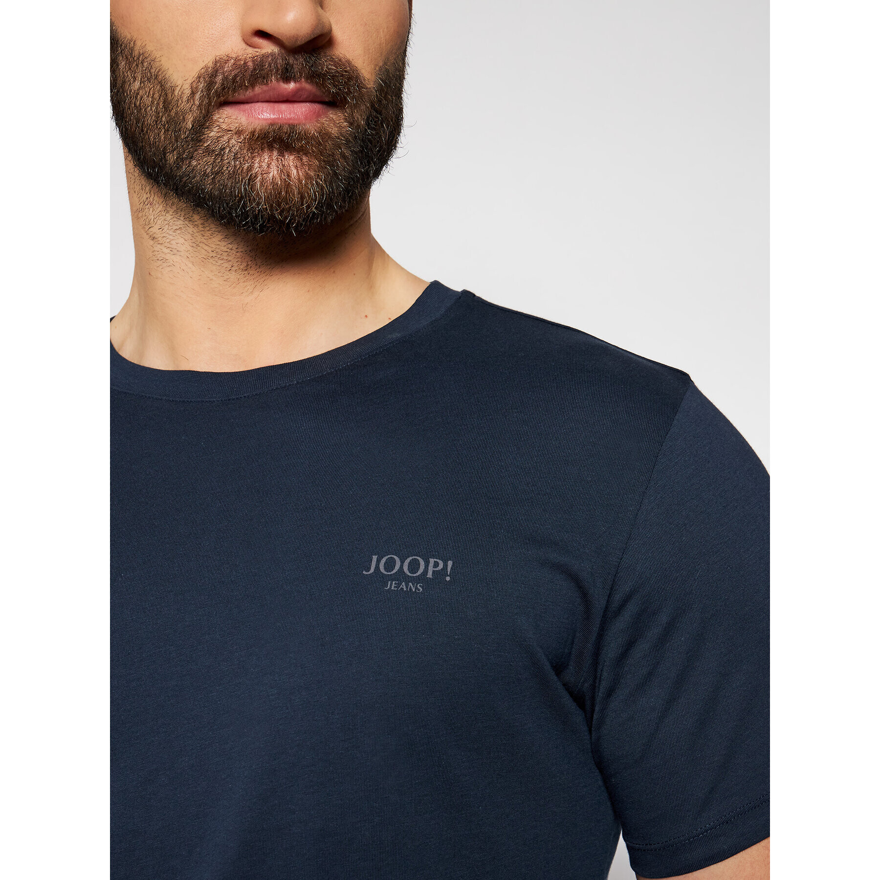 JOOP! Jeans Тишърт 15 Jjj-32Alphis 30025786 Тъмносин Regular Fit - Pepit.bg