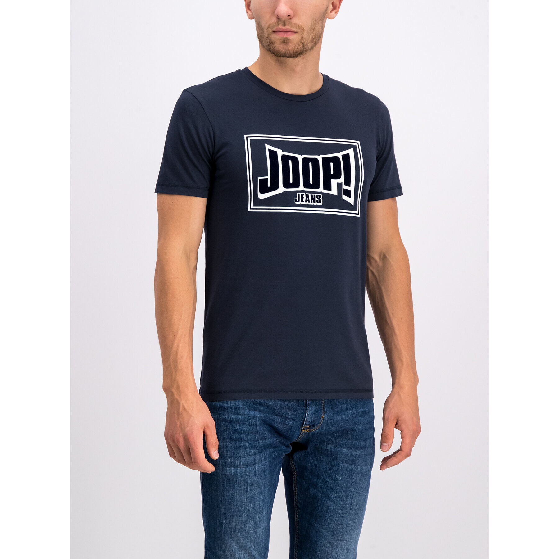 JOOP! Jeans Тишърт 30017361 Тъмносин Regular Fit - Pepit.bg