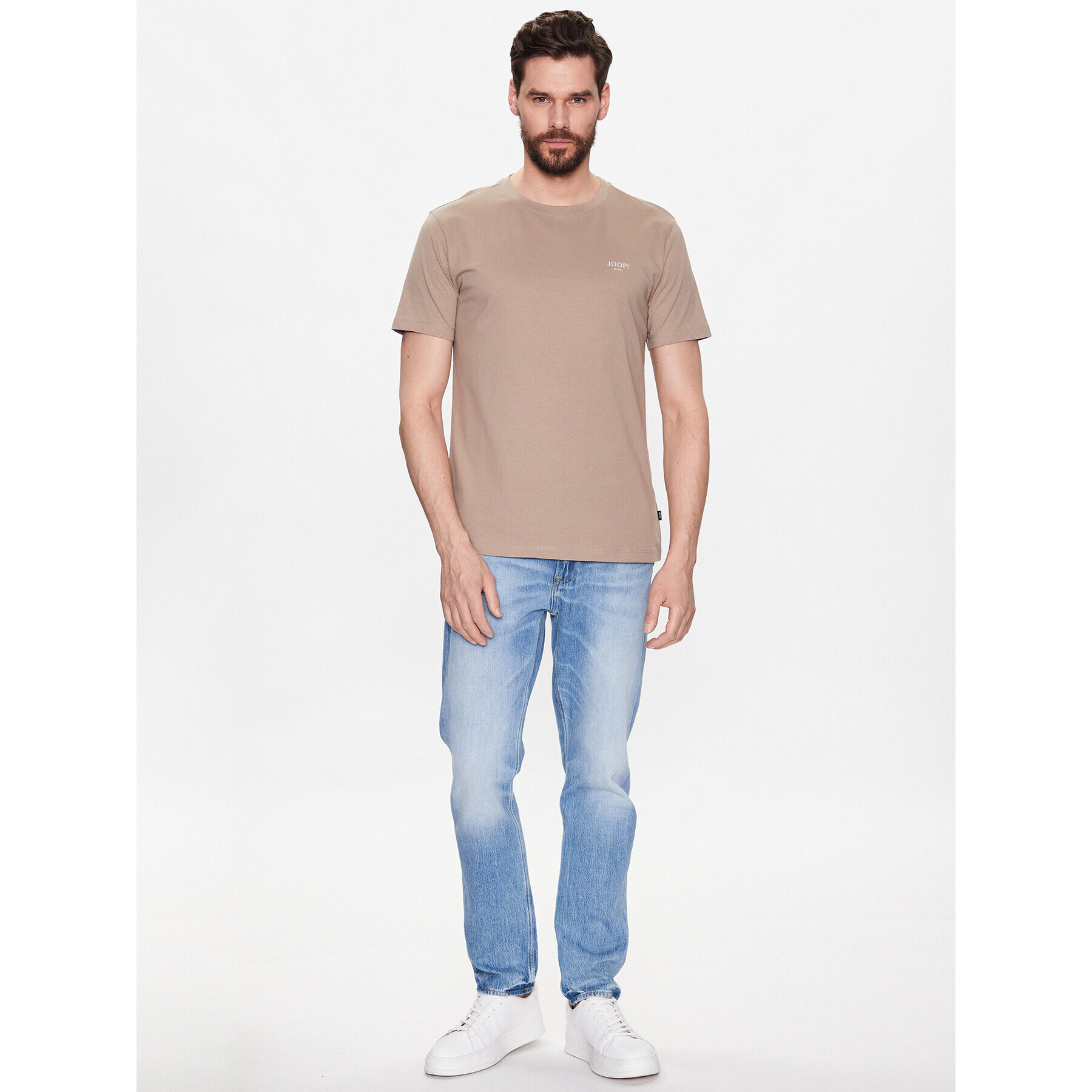 JOOP! Jeans Тишърт 30027746 Кафяв Modern Fit - Pepit.bg