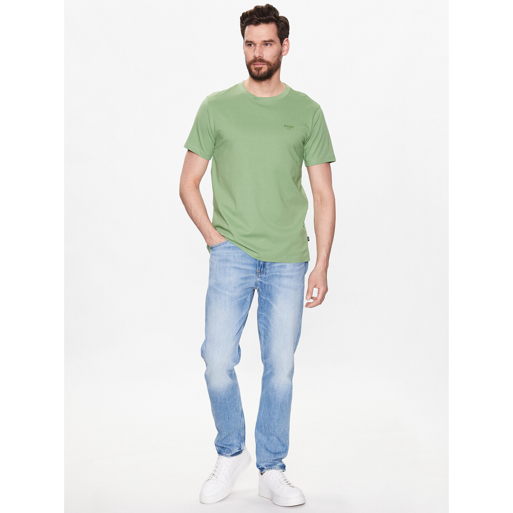 JOOP! Jeans Тишърт 30027746 Зелен Modern Fit - Pepit.bg