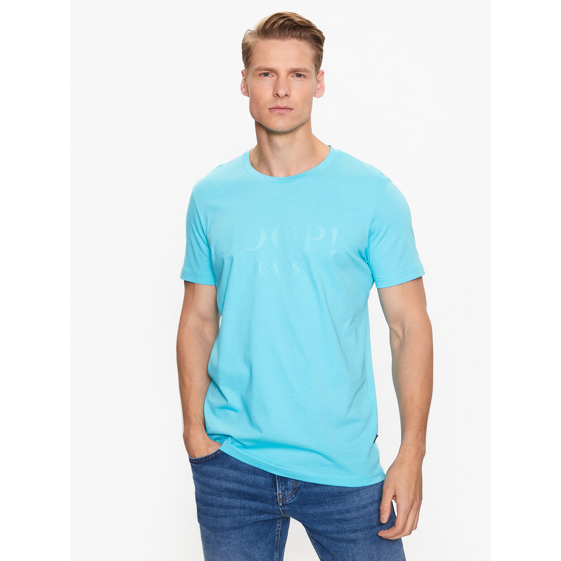 JOOP! Jeans Тишърт 30036021 Син Modern Fit - Pepit.bg
