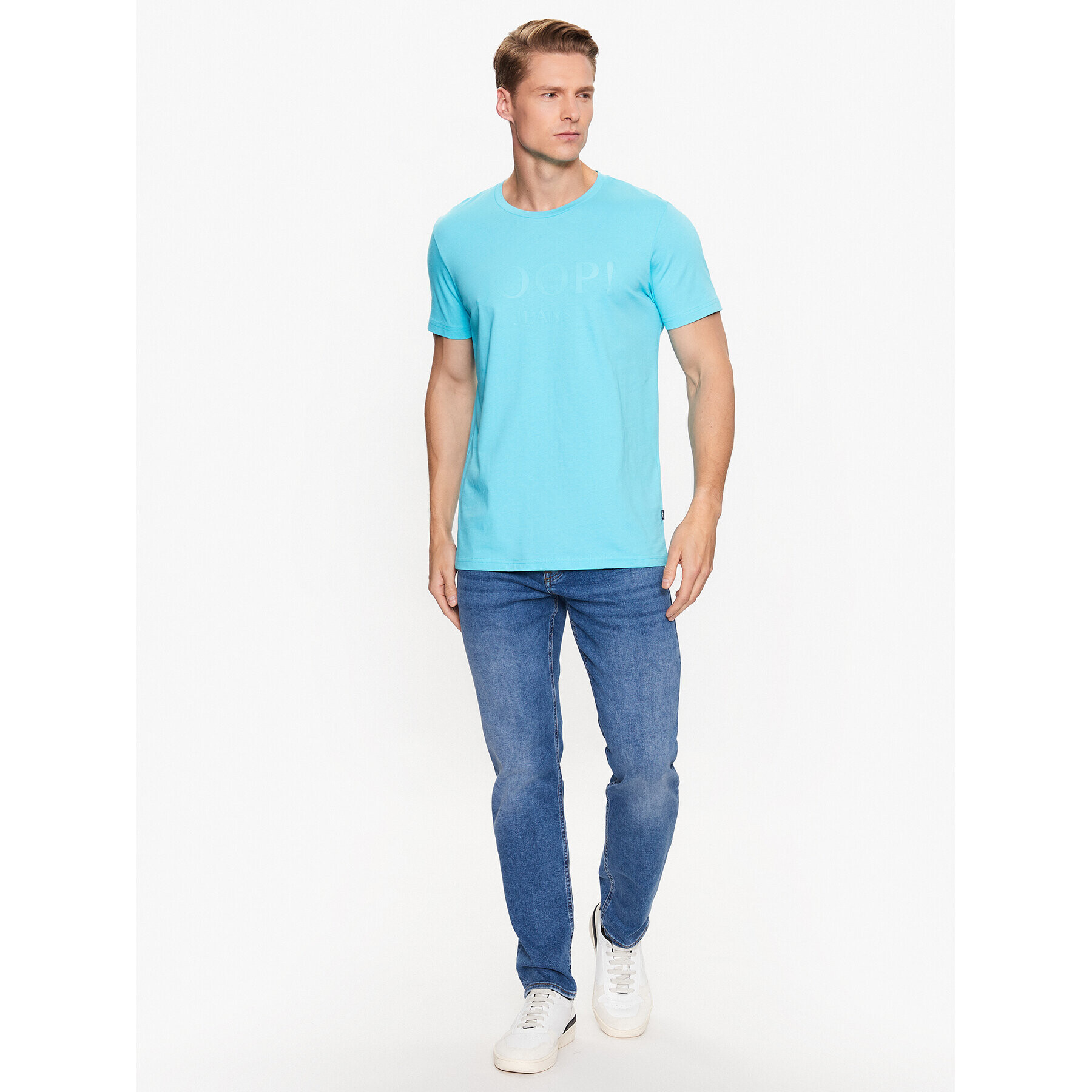 JOOP! Jeans Тишърт 30036021 Син Modern Fit - Pepit.bg