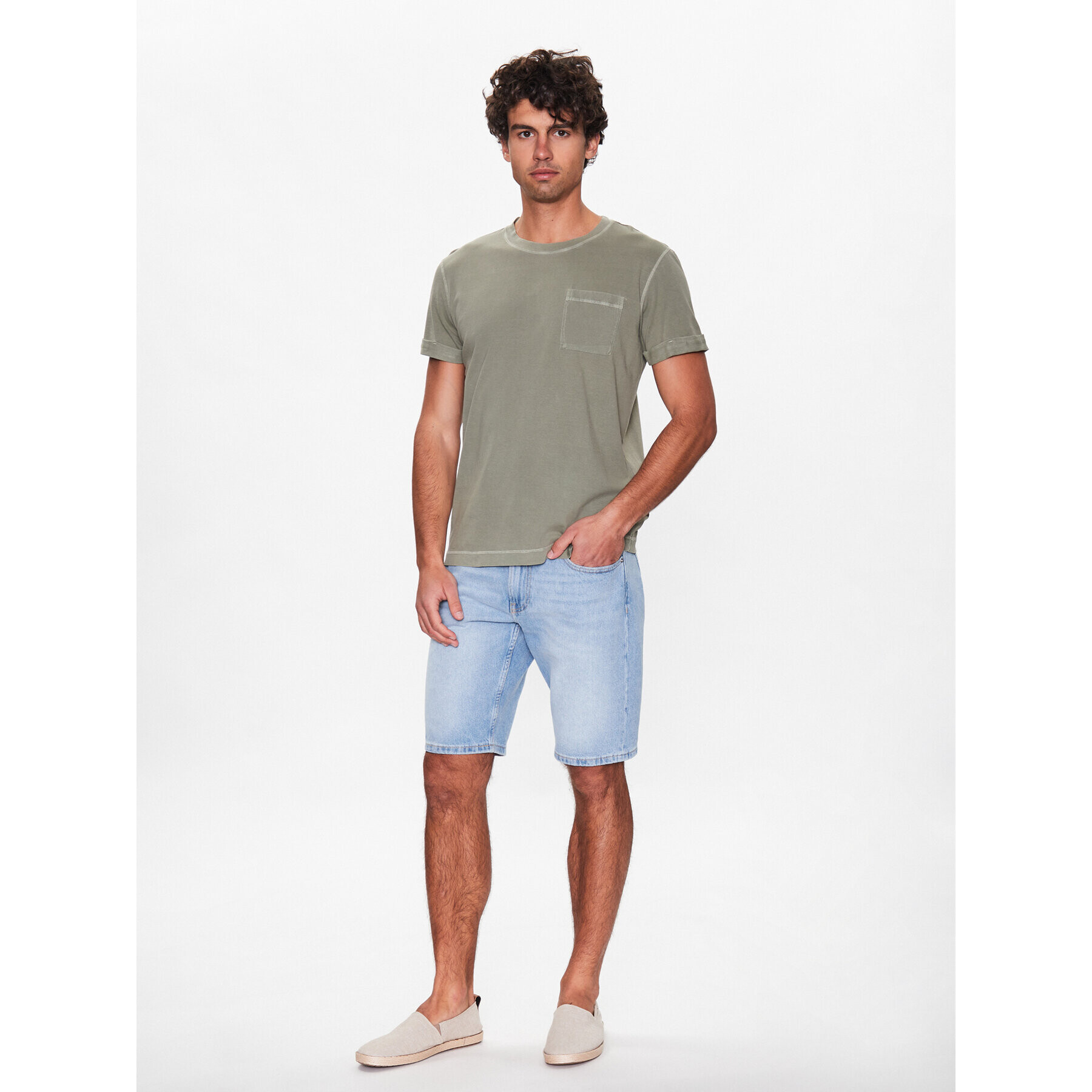 JOOP! Jeans Тишърт 30036049 Зелен Modern Fit - Pepit.bg