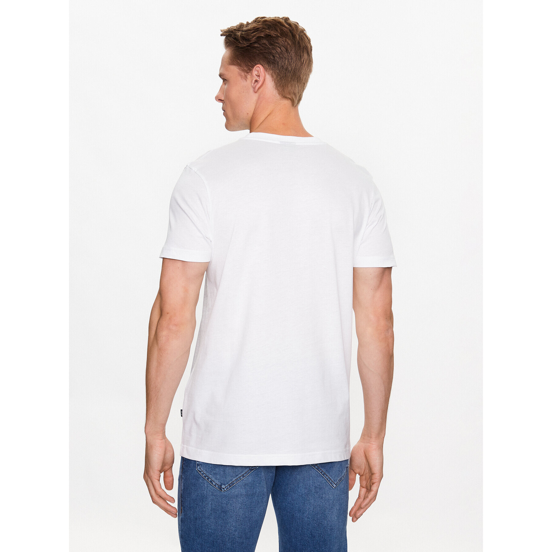 JOOP! Jeans Тишърт 30036074 Бял Modern Fit - Pepit.bg