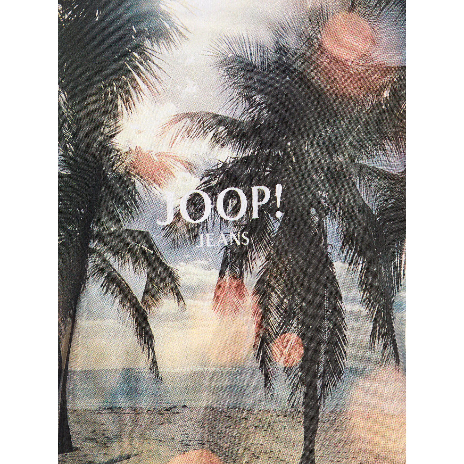 JOOP! Jeans Тишърт 30036074 Бял Modern Fit - Pepit.bg