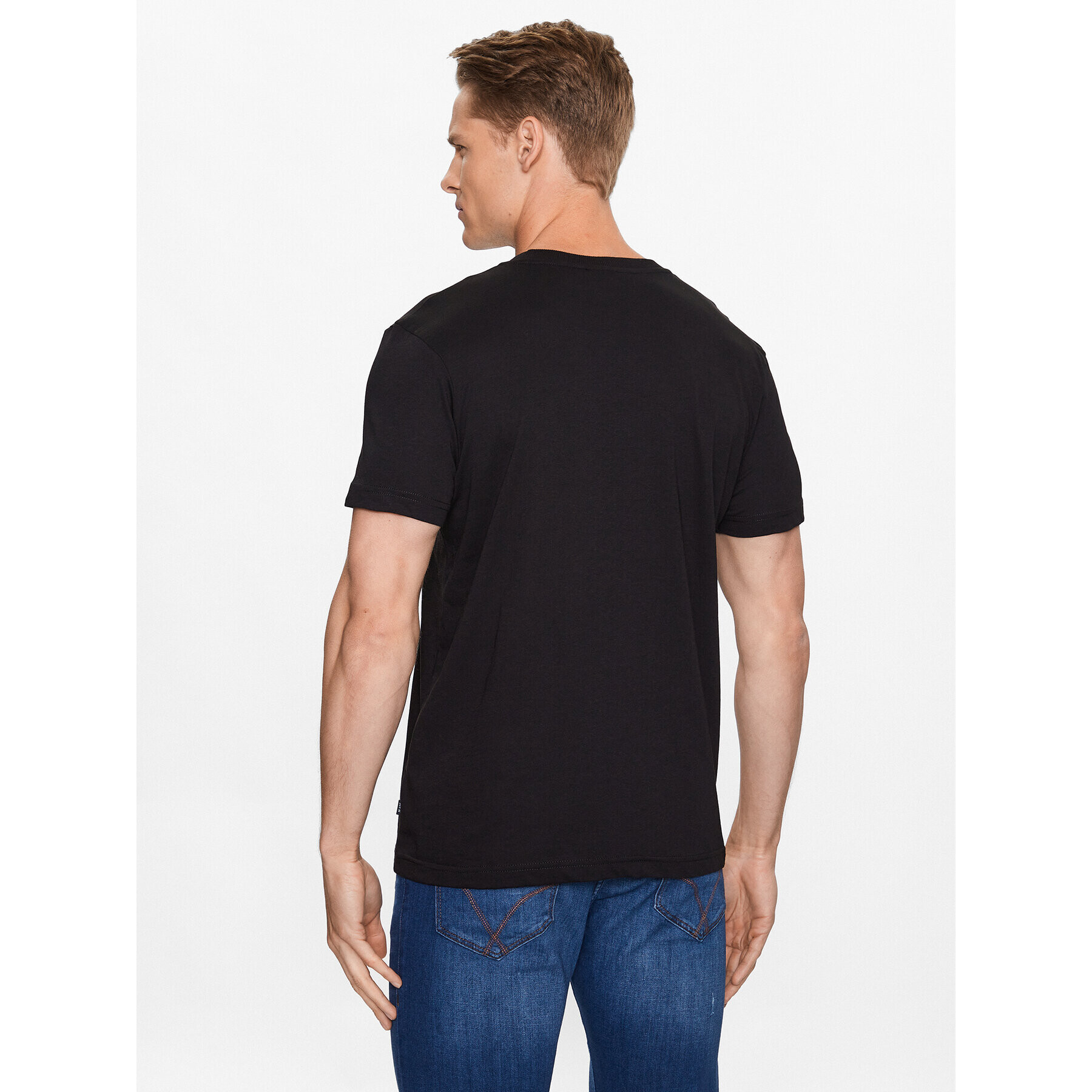 JOOP! Jeans Тишърт 30036074 Черен Modern Fit - Pepit.bg