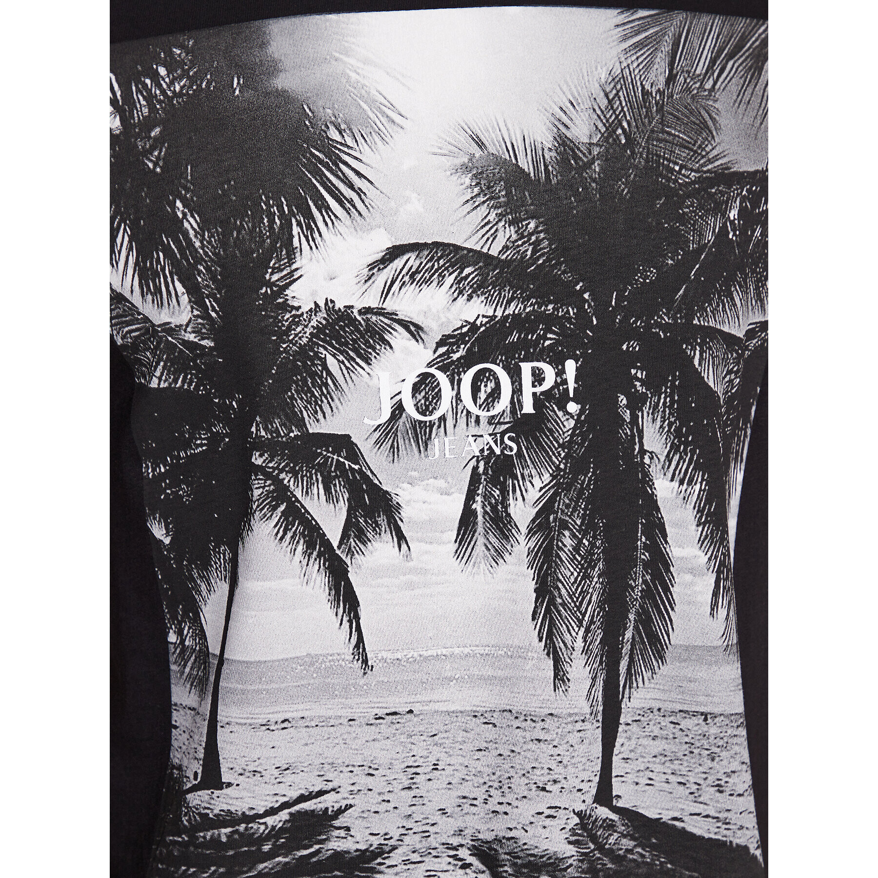 JOOP! Jeans Тишърт 30036074 Черен Modern Fit - Pepit.bg