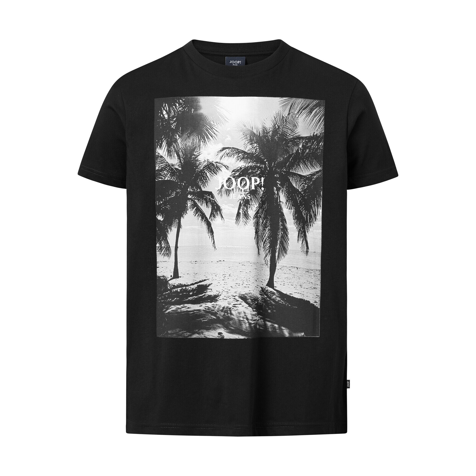 JOOP! Jeans Тишърт 30036074 Черен Modern Fit - Pepit.bg