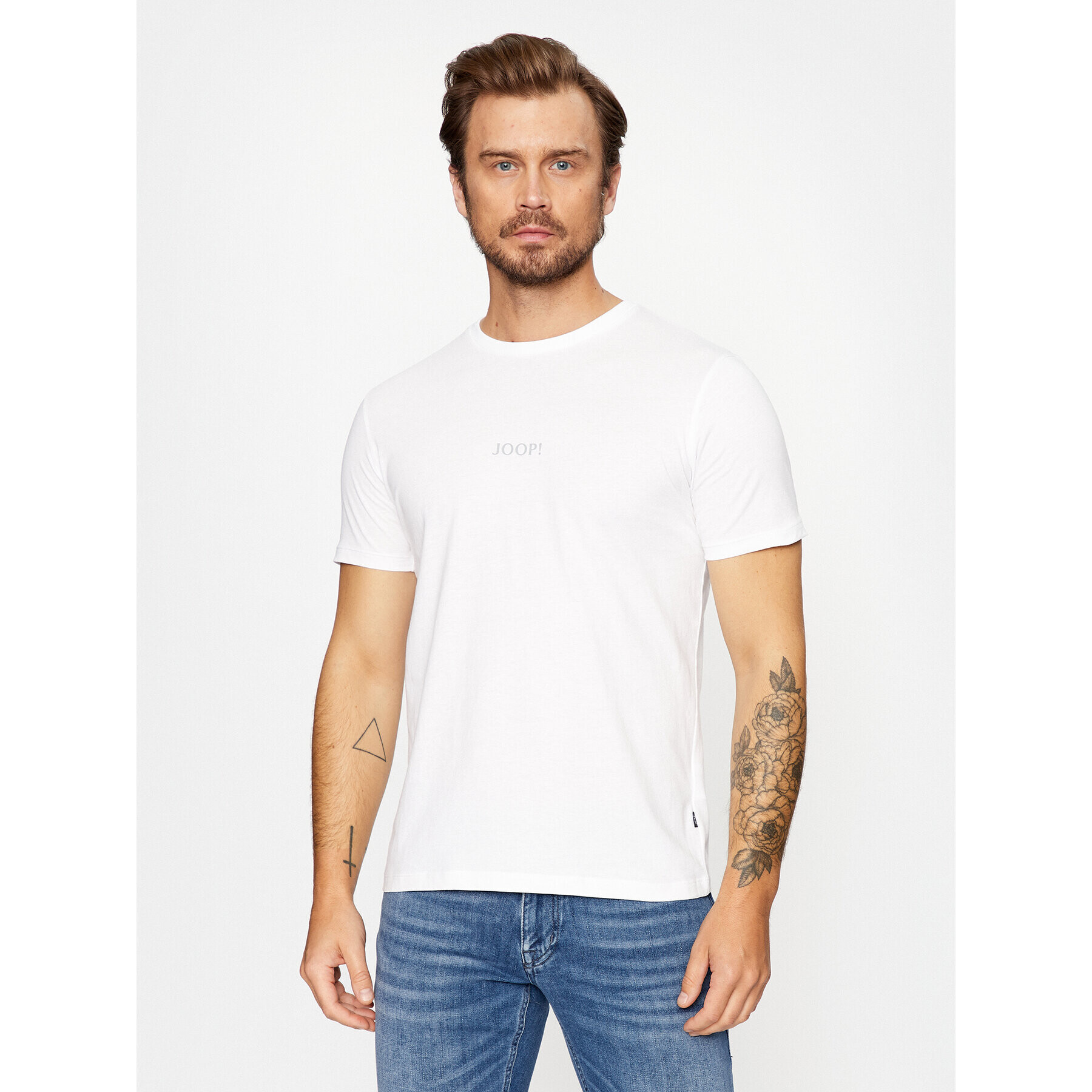 JOOP! Комплект 2 тишъртки 30029915 Бял Regular Fit - Pepit.bg