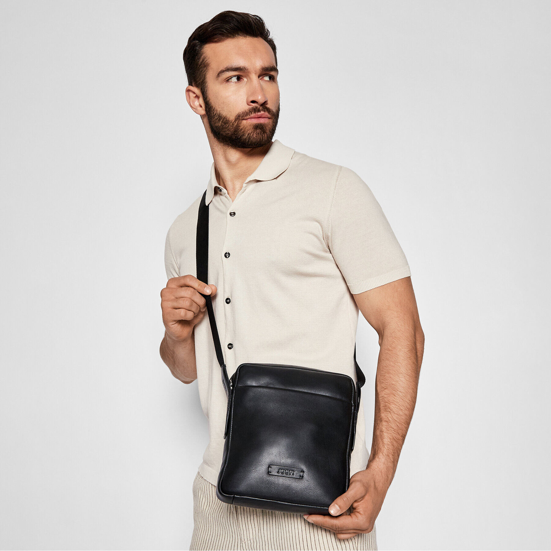 JOOP! Мъжка чантичка Vetra 4140004074 Черен - Pepit.bg