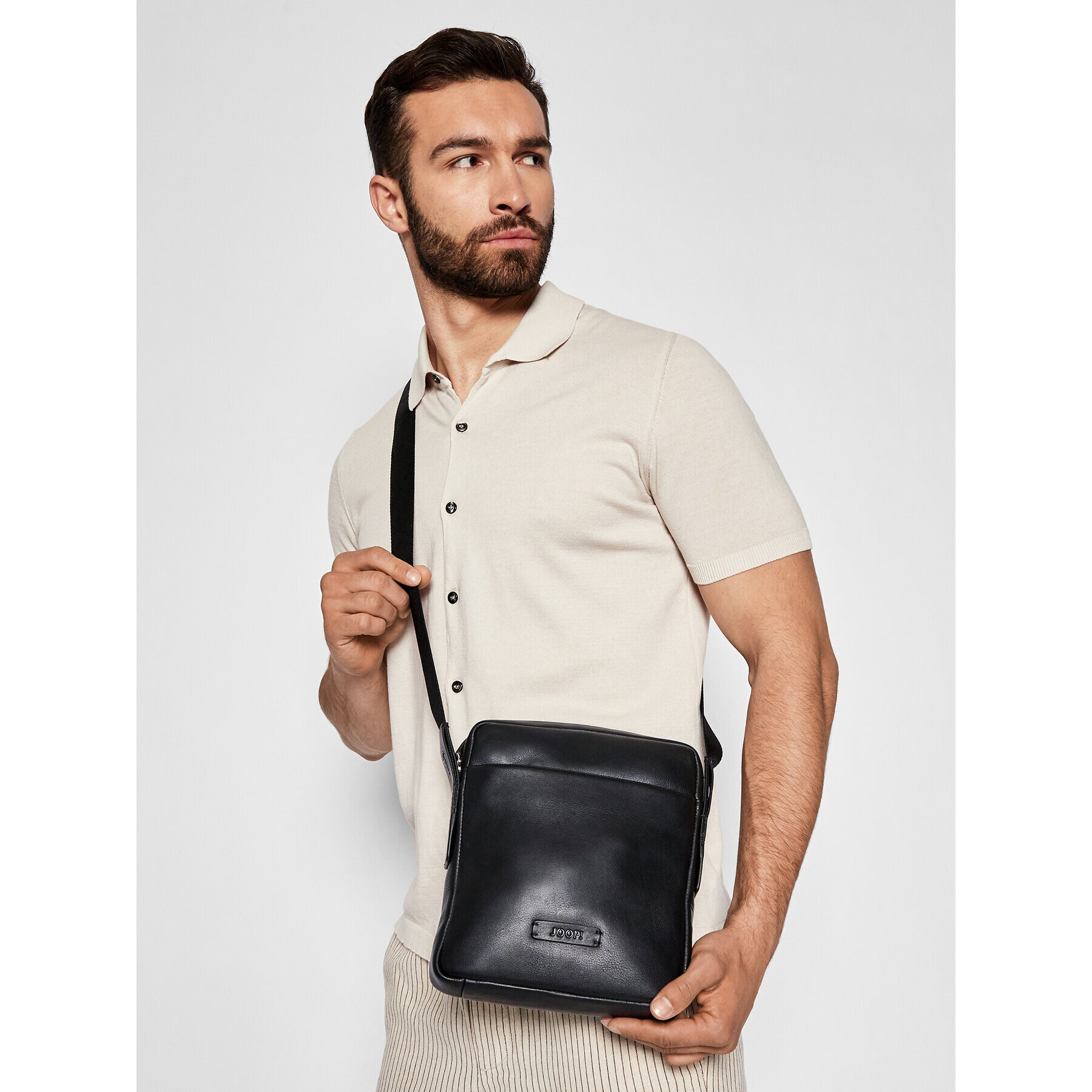 JOOP! Мъжка чантичка Vetra 4140004074 Черен - Pepit.bg