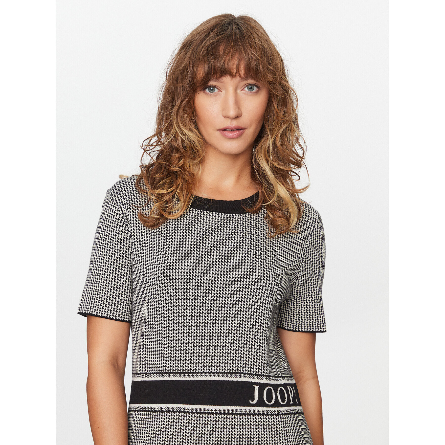 JOOP! Плетена рокля 30038059 Сив Regular Fit - Pepit.bg