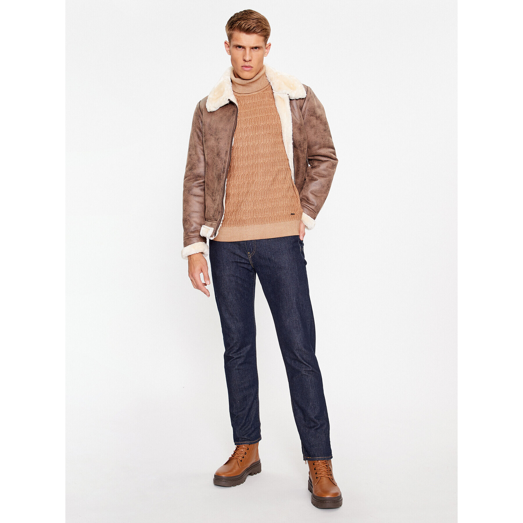 JOOP! Поло 30038085 Бежов Modern Fit - Pepit.bg