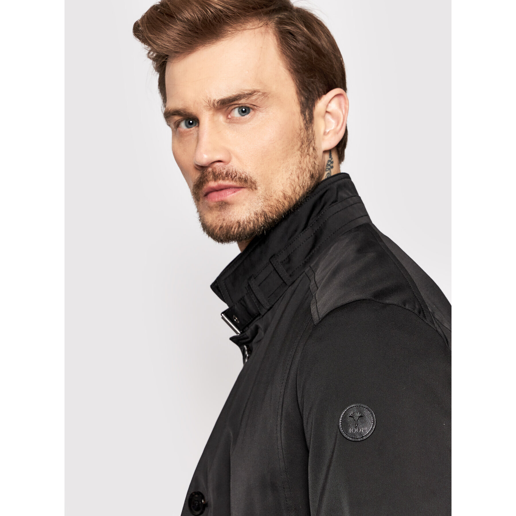 JOOP! Преходно палто 17 J221C002 30030388 Черен Regular Fit - Pepit.bg