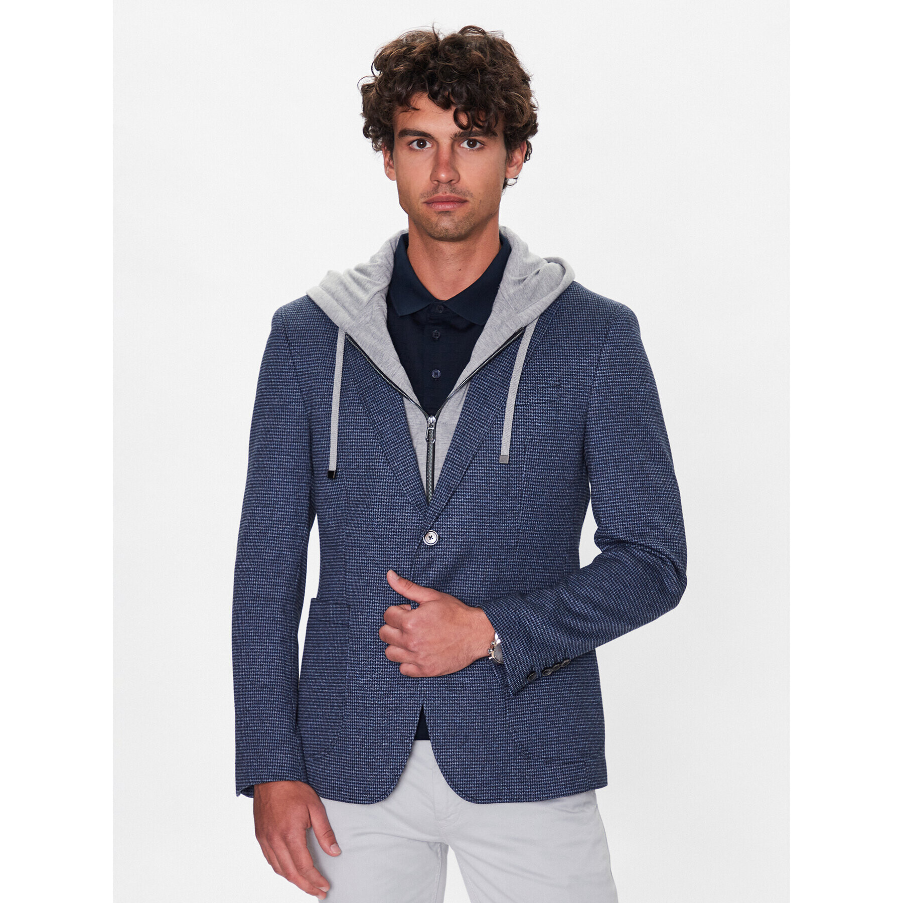 JOOP! Преходно яке 30037729 Син Slim Fit - Pepit.bg