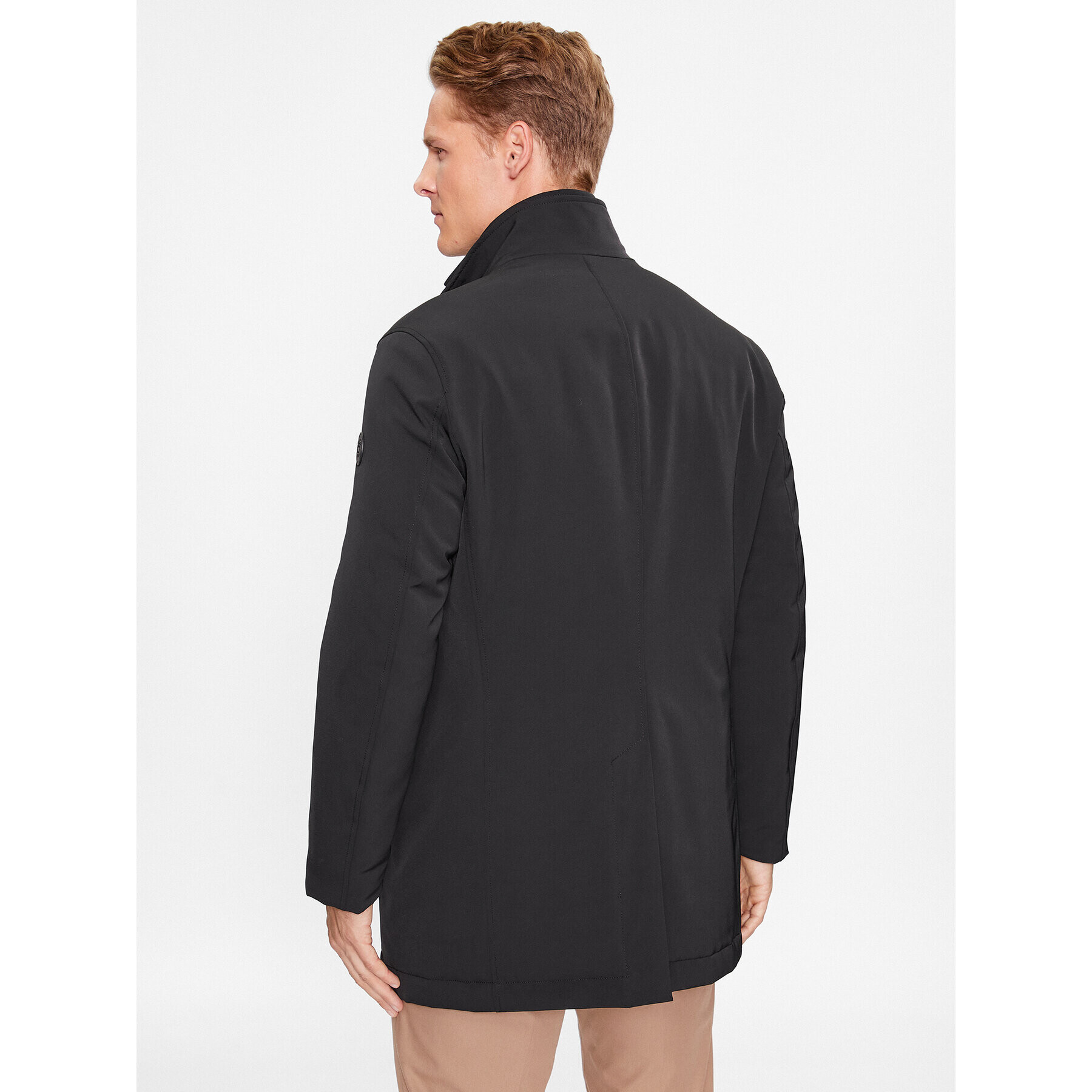 JOOP! Преходно палто 30039223 Черен Regular Fit - Pepit.bg
