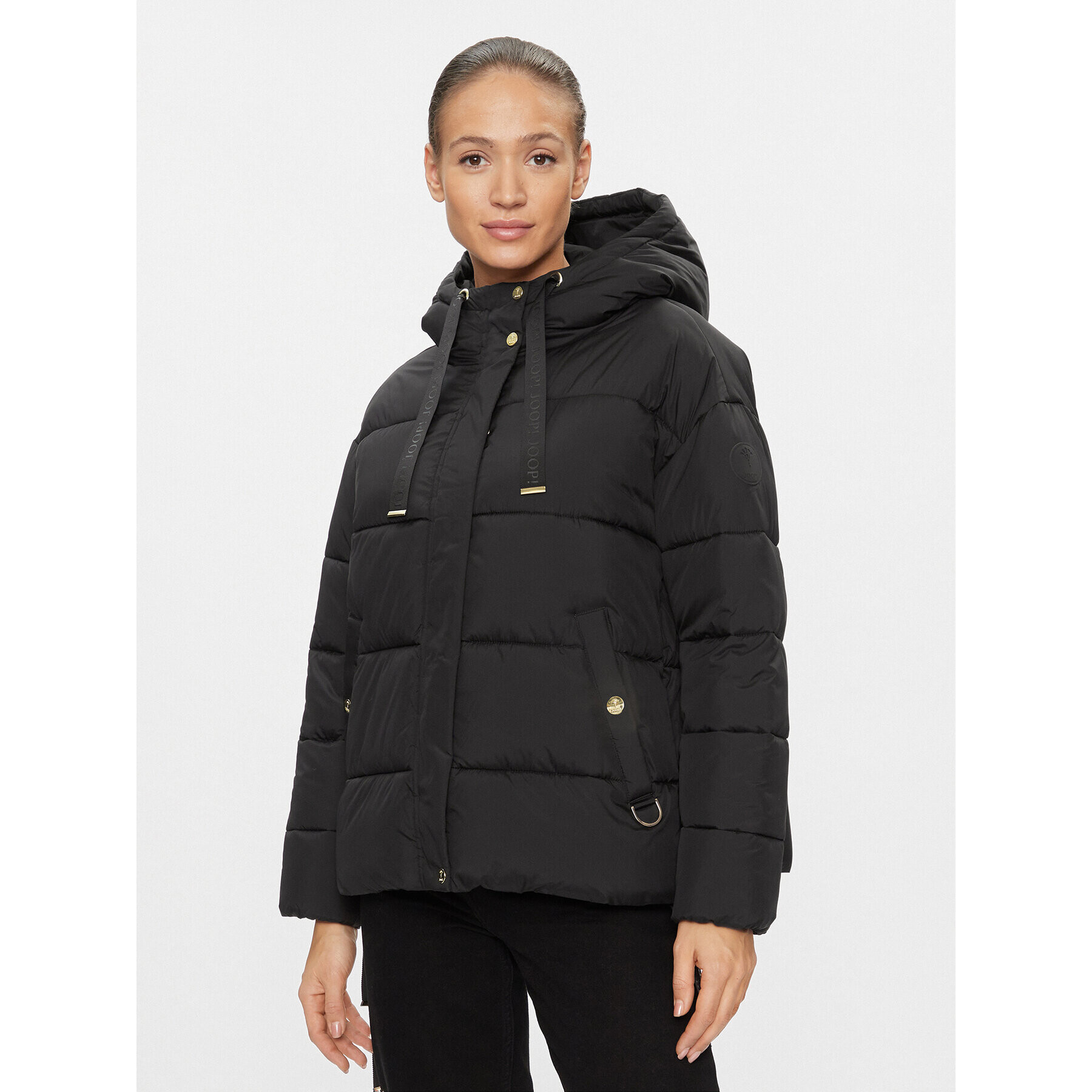 JOOP! Пухено яке 30039153 Черен Regular Fit - Pepit.bg