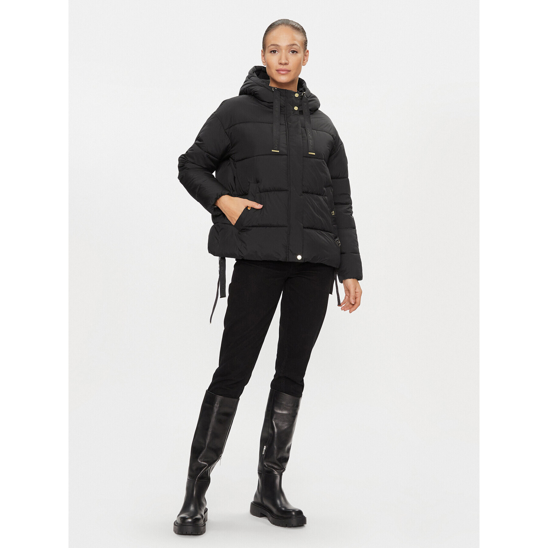 JOOP! Пухено яке 30039153 Черен Regular Fit - Pepit.bg