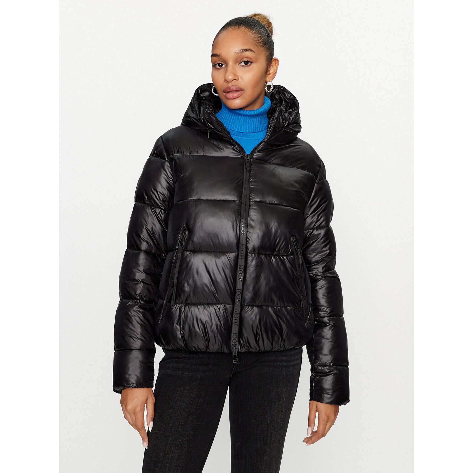 JOOP! Пухено яке 30039184 Черен Regular Fit - Pepit.bg