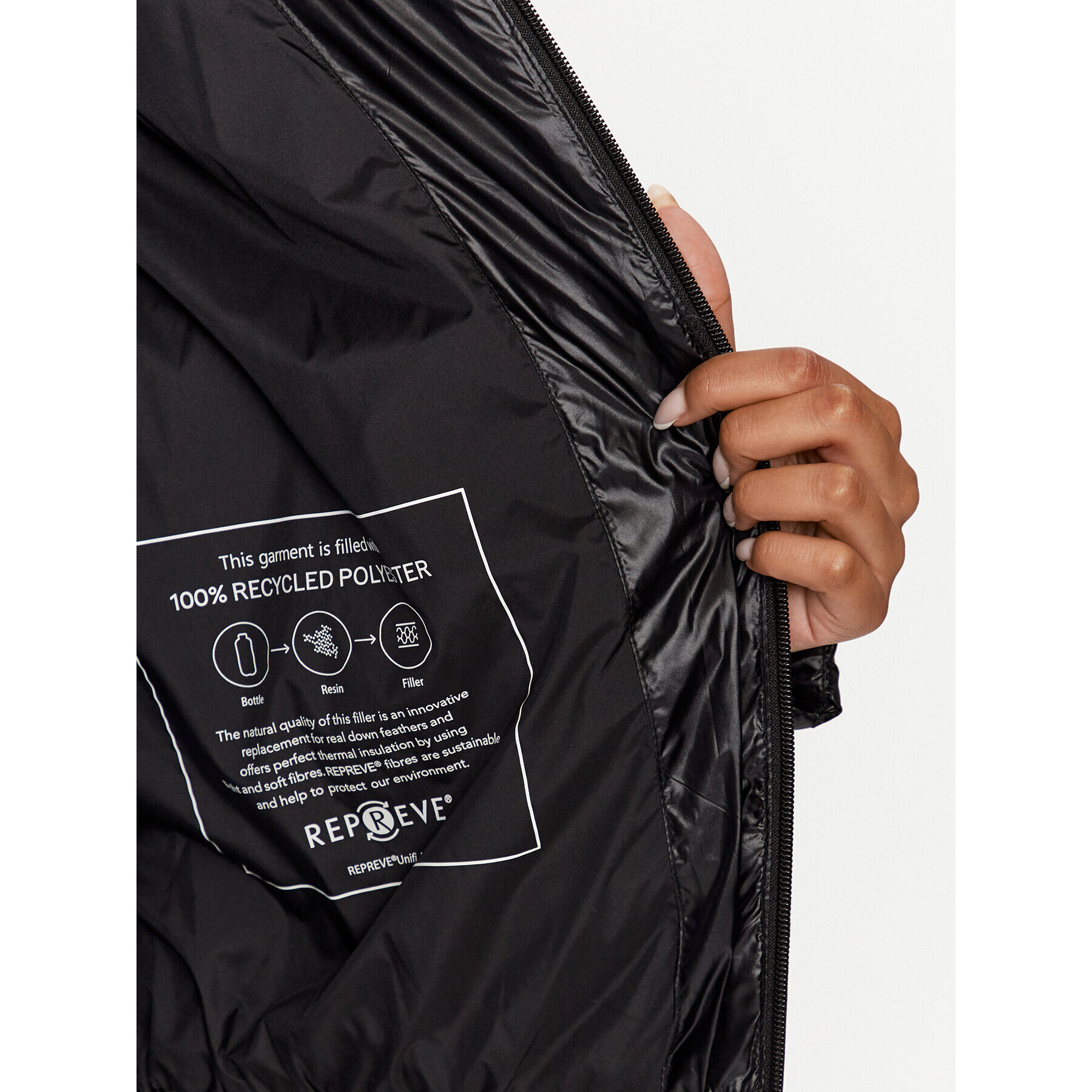 JOOP! Пухено яке 30039184 Черен Regular Fit - Pepit.bg