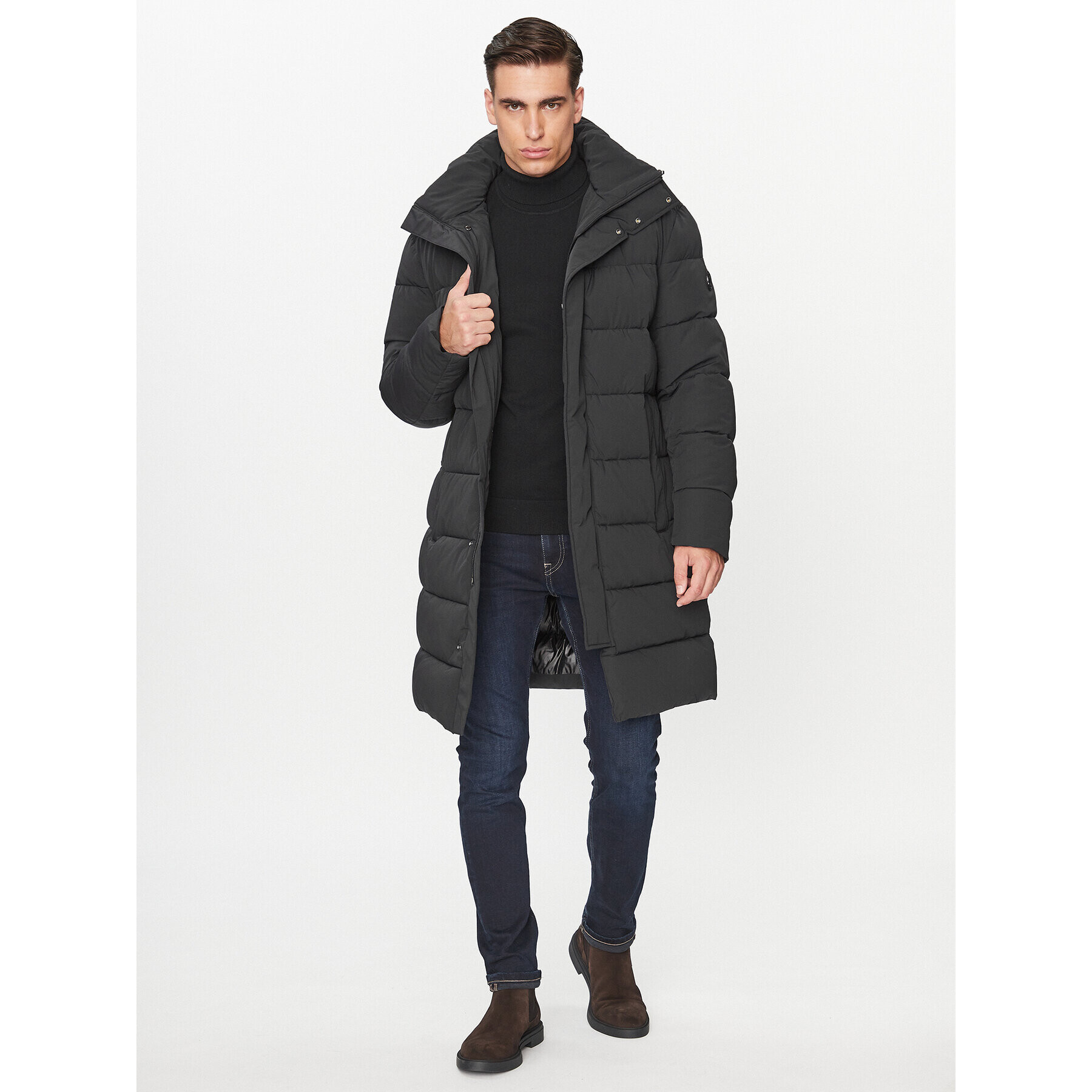 JOOP! Пухено яке 30039204 Черен Regular Fit - Pepit.bg