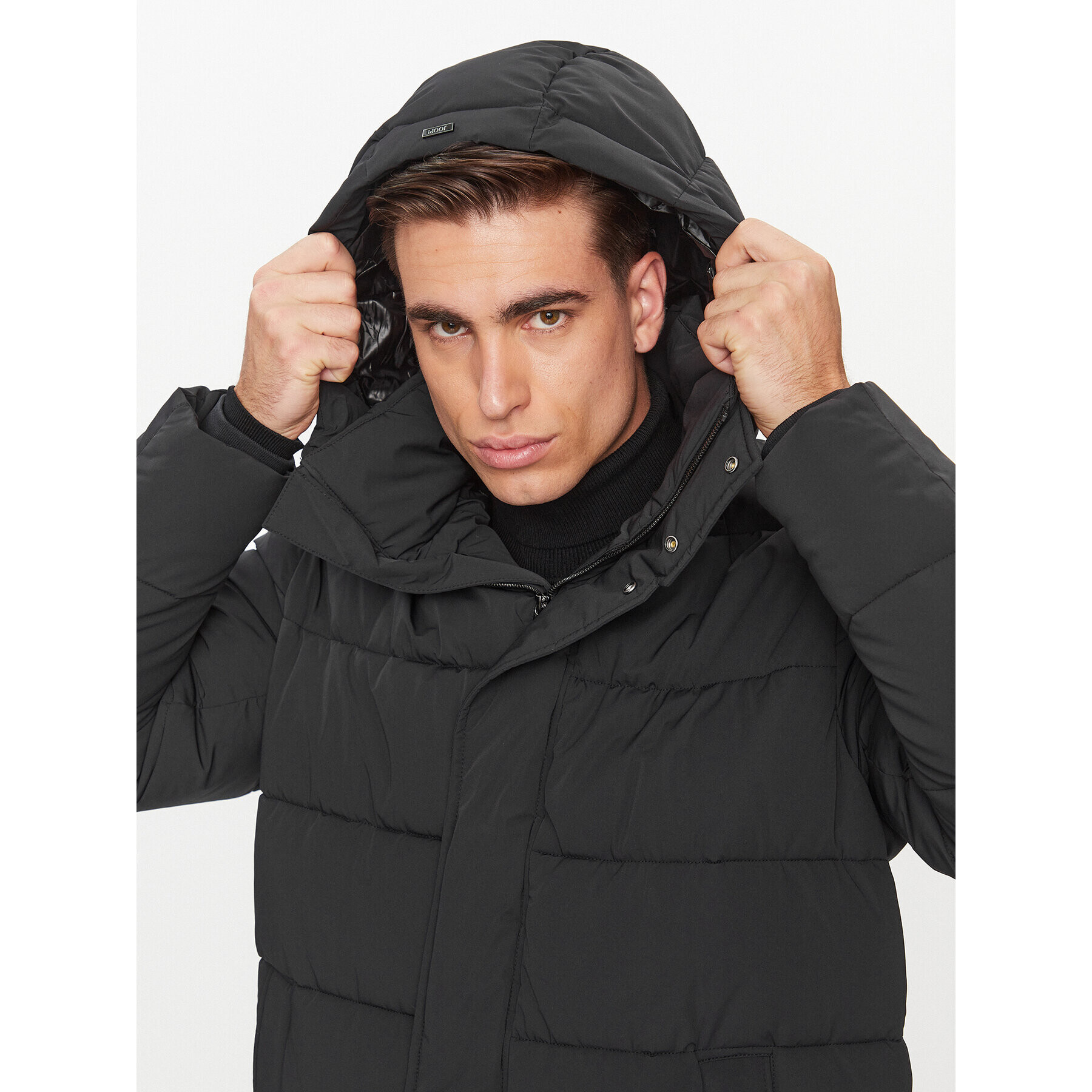 JOOP! Пухено яке 30039204 Черен Regular Fit - Pepit.bg