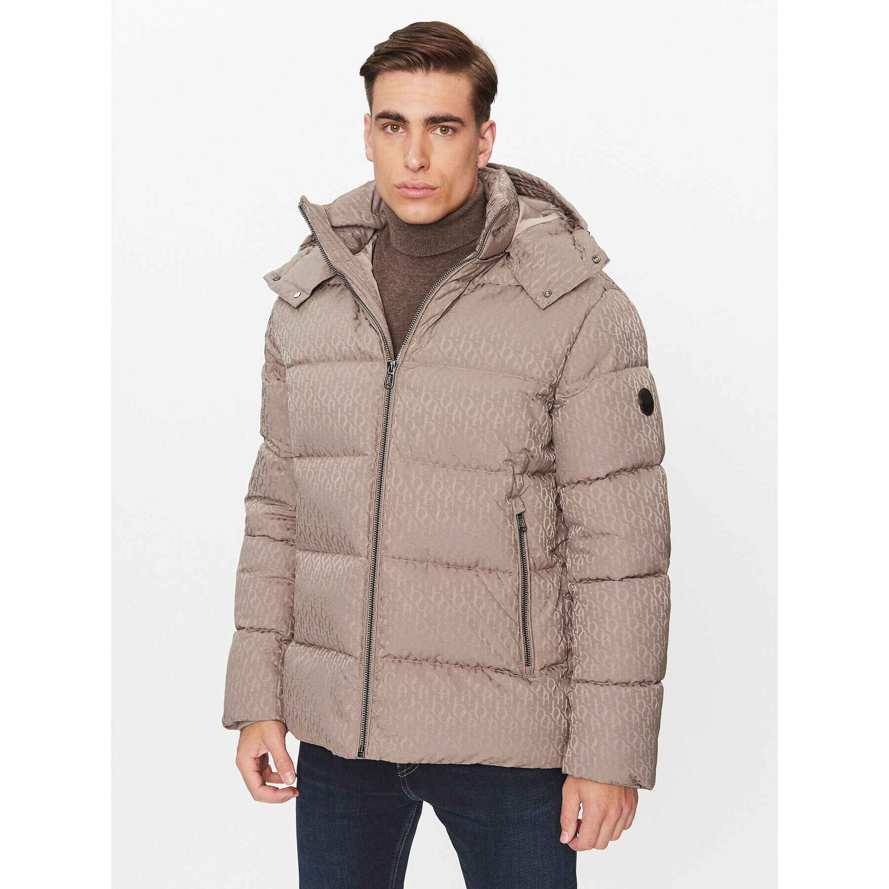 JOOP! Пухено яке 30039211 Бежов Regular Fit - Pepit.bg