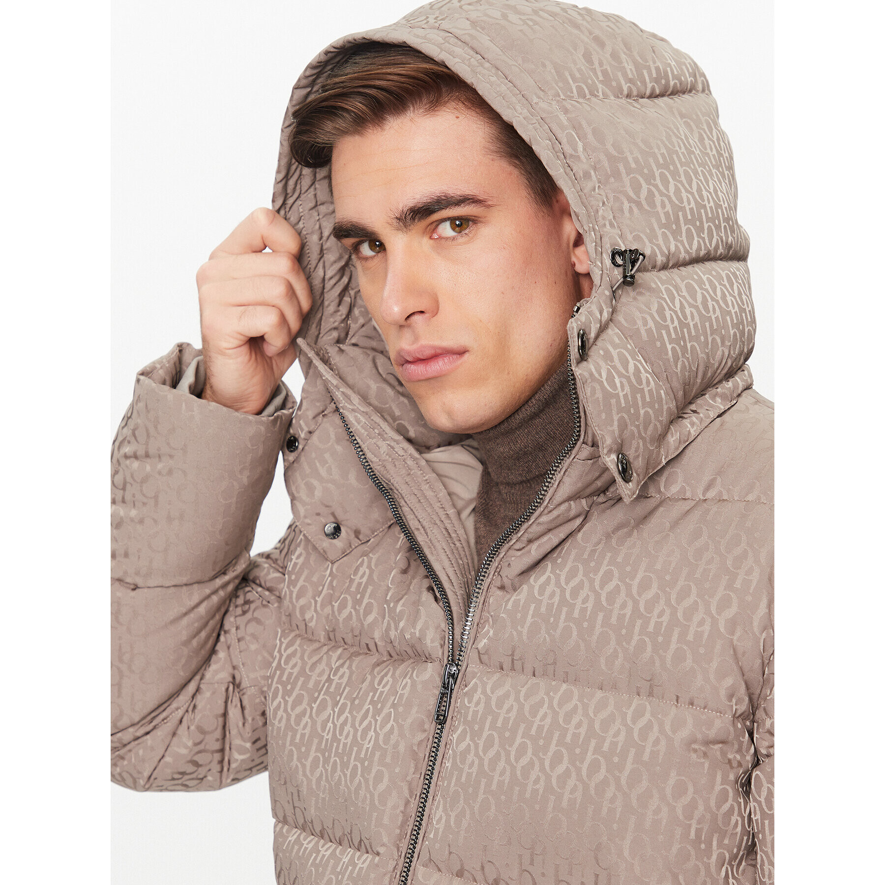 JOOP! Пухено яке 30039211 Бежов Regular Fit - Pepit.bg