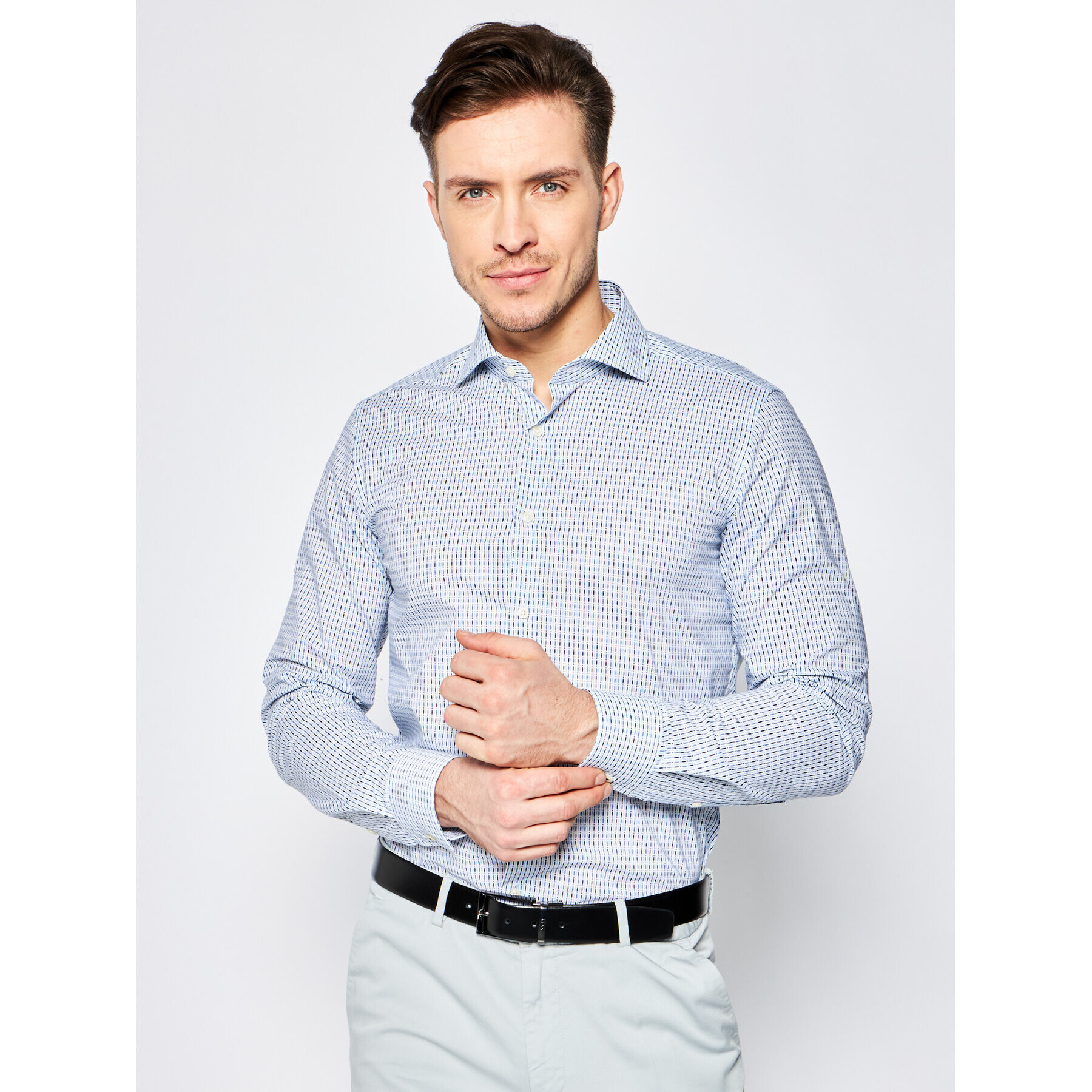 JOOP! Риза 17 JSH-04Panko 30019758 Цветен Slim Fit - Pepit.bg