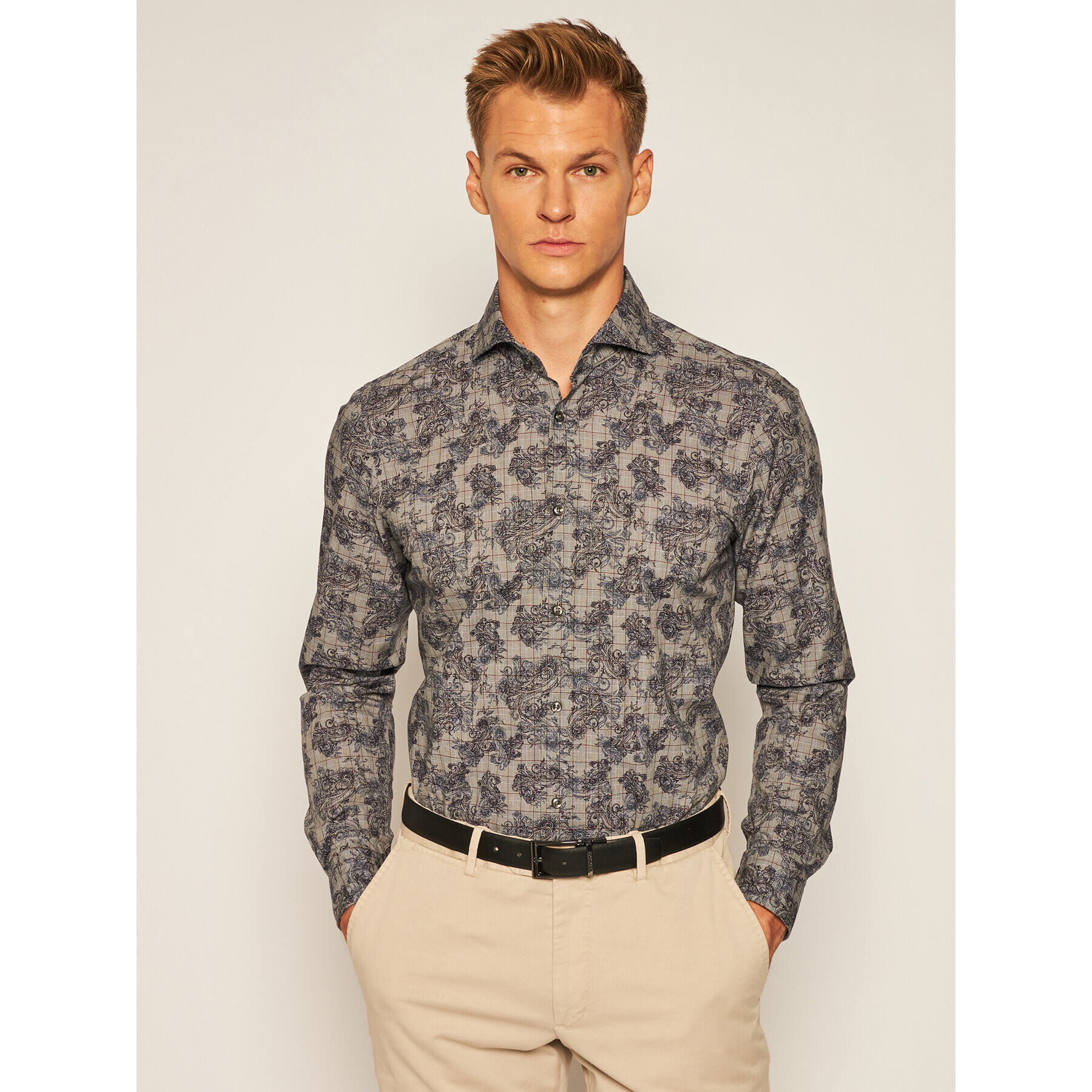 JOOP! Риза 17 Jsh-110Pejos-W 30022892 Син Slim Fit - Pepit.bg