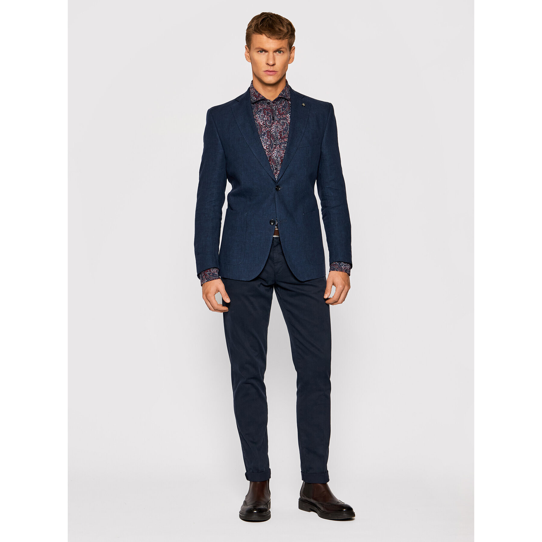 JOOP! Риза 17 Jsh-110Pejos-W 30028628 Тъмносин Slim Fit - Pepit.bg