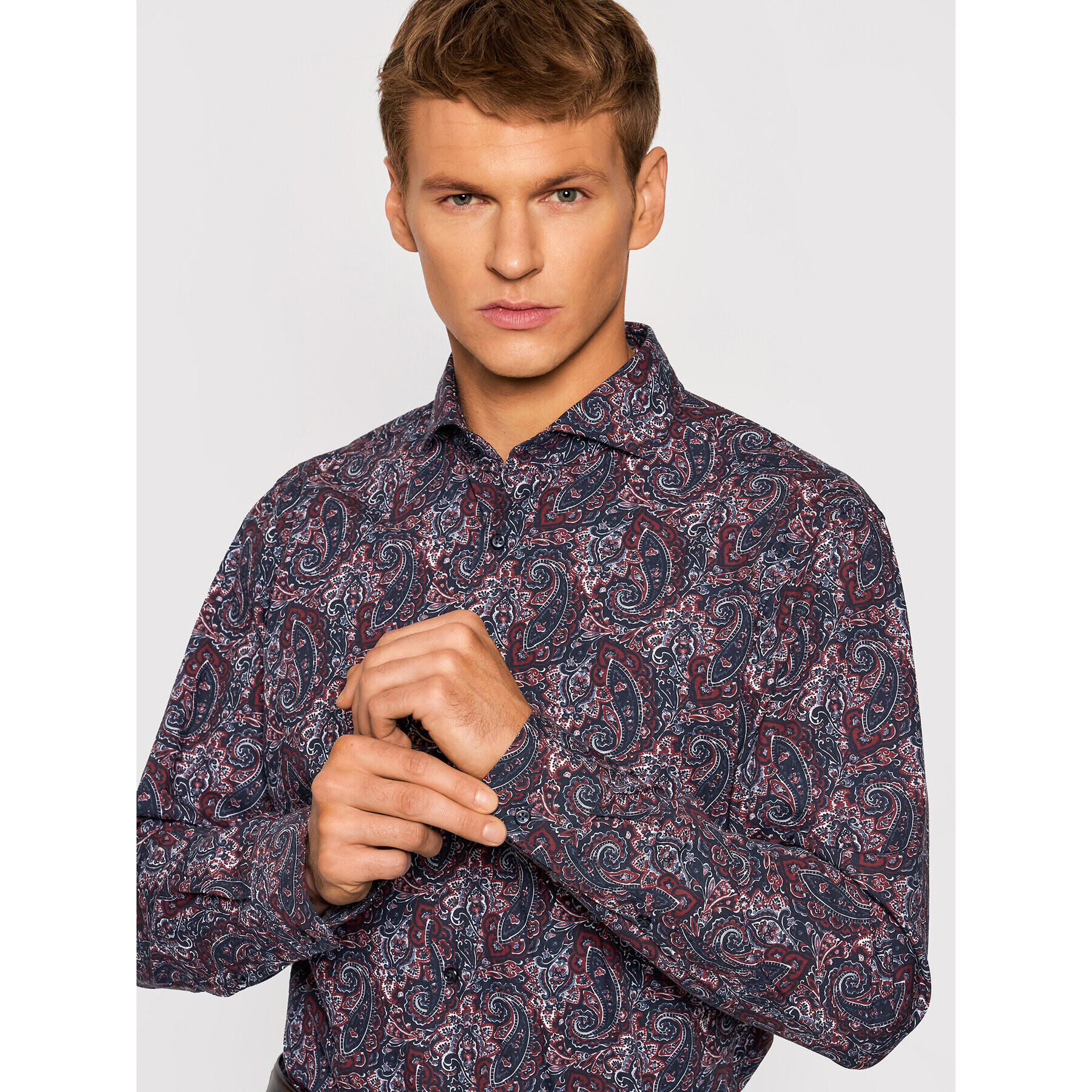 JOOP! Риза 17 Jsh-110Pejos-W 30028628 Тъмносин Slim Fit - Pepit.bg