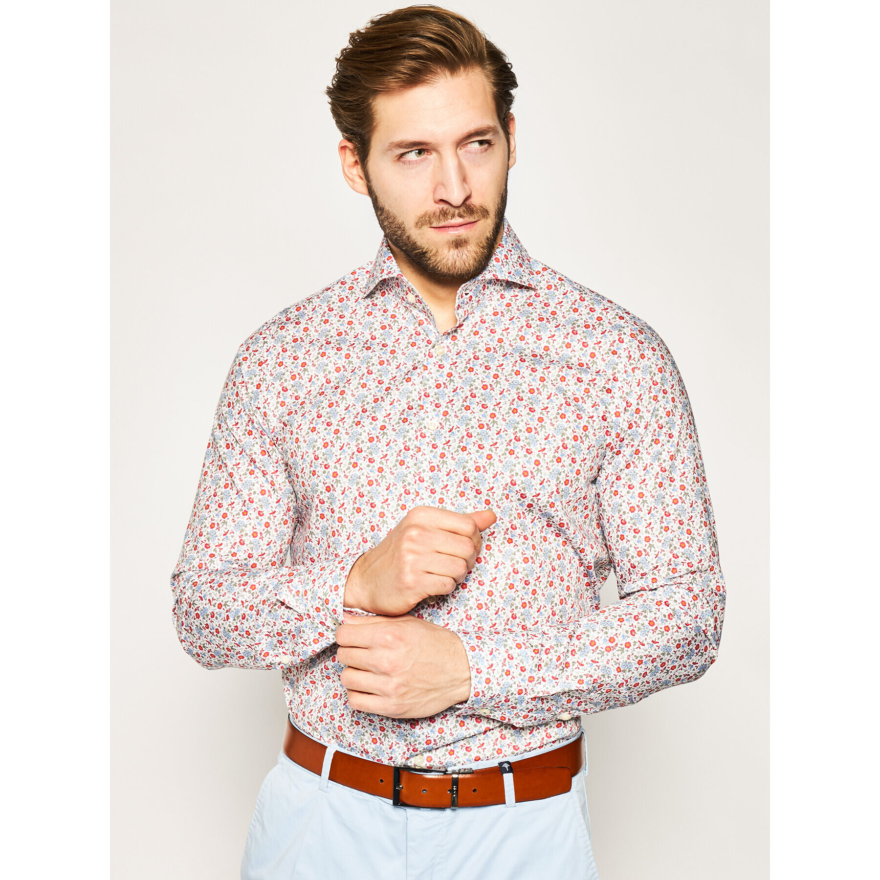 JOOP! Риза 17 JSH-52Pajos 30019746 Цветен Slim Fit - Pepit.bg