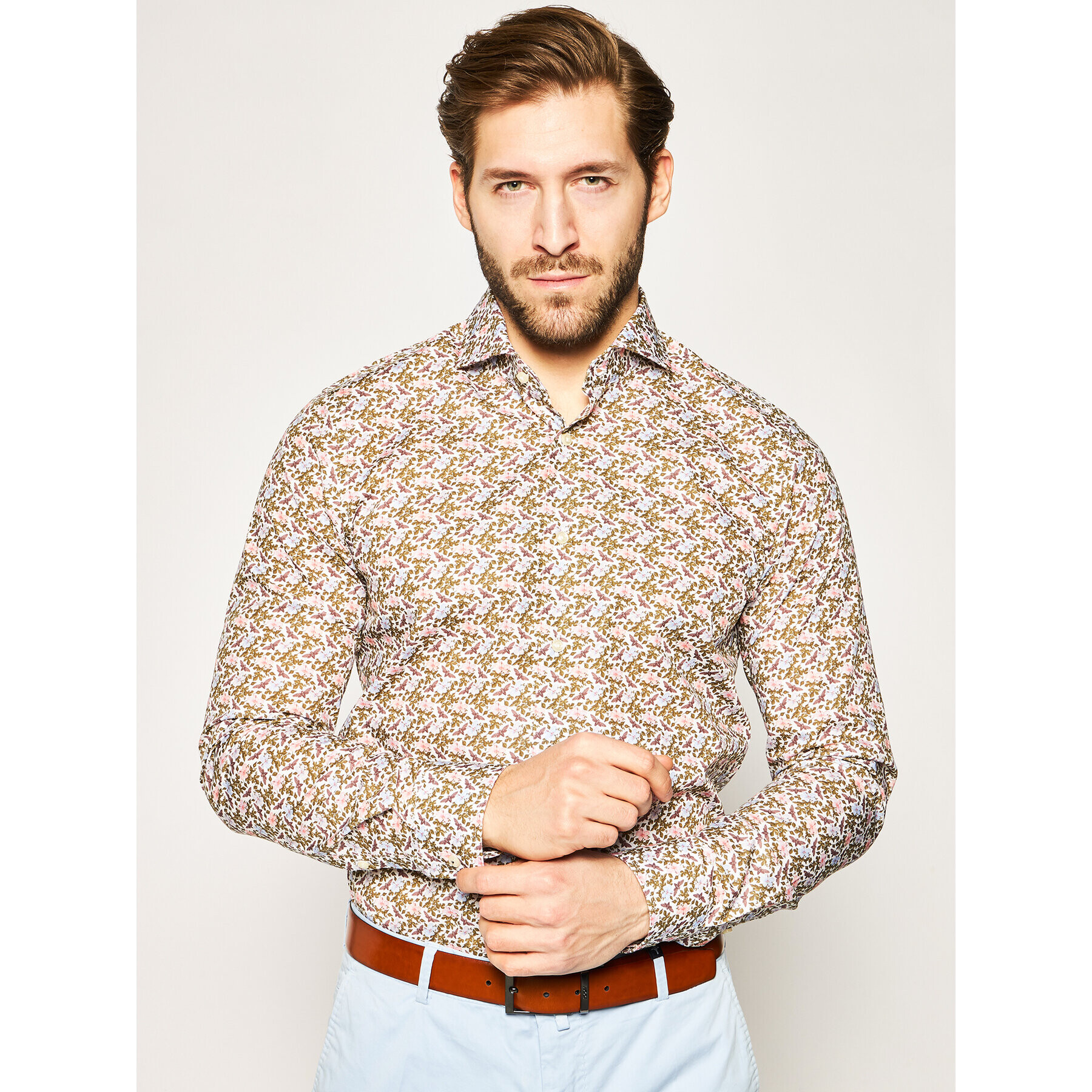 JOOP! Риза 17 JSH-52Pajos 30019746 Цветен Slim Fit - Pepit.bg