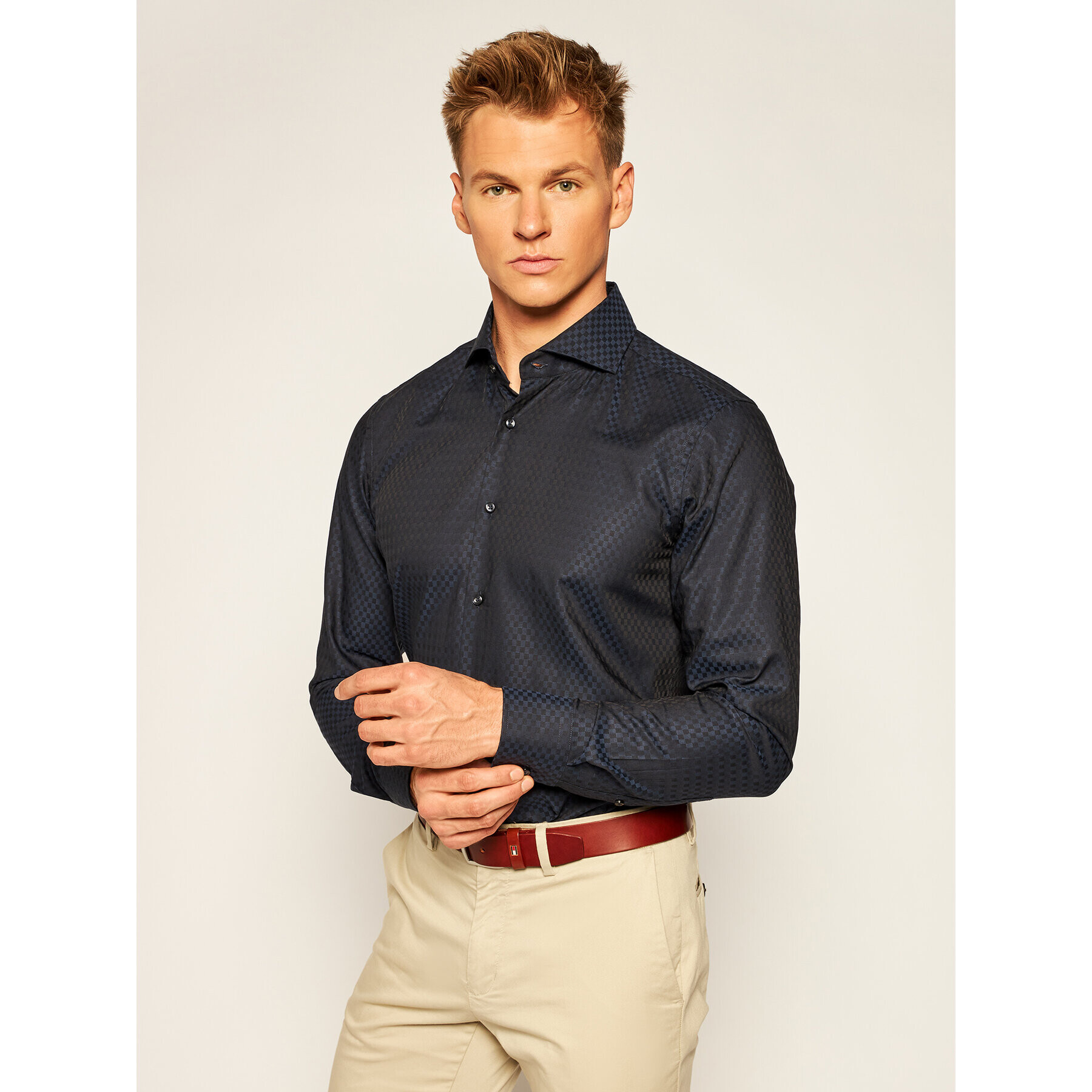 JOOP! Риза 17 Jsh-52Pajos 30022858 Тъмносин Slim Fit - Pepit.bg