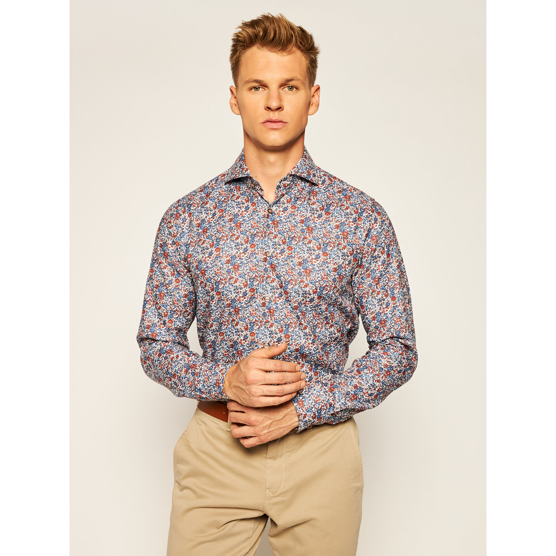 JOOP! Риза 17 Jsh-52Pajos 30022869 Цветен Slim Fit - Pepit.bg