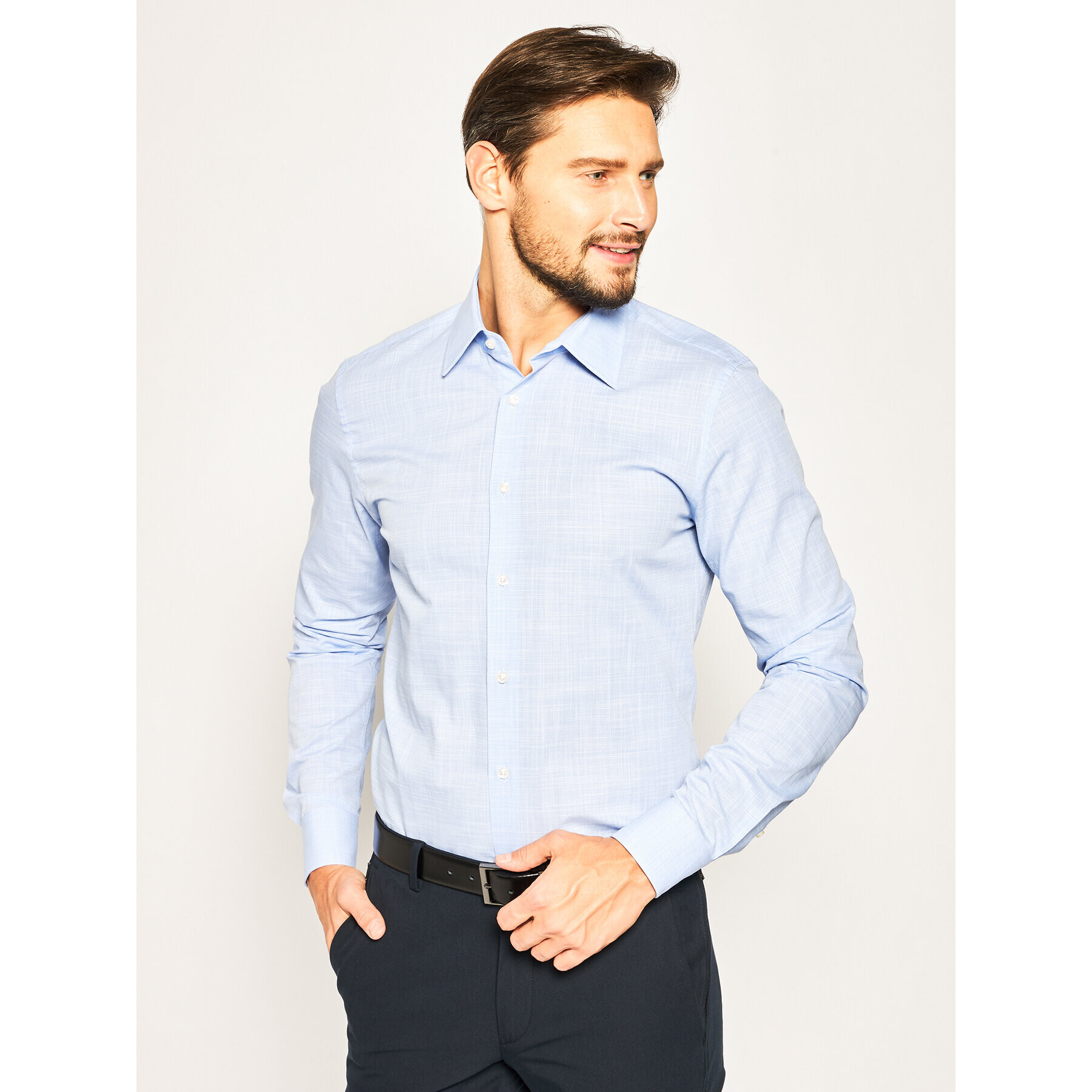 JOOP! Риза 17 JSH-63Pierce 30019726 Син Slim Fit - Pepit.bg